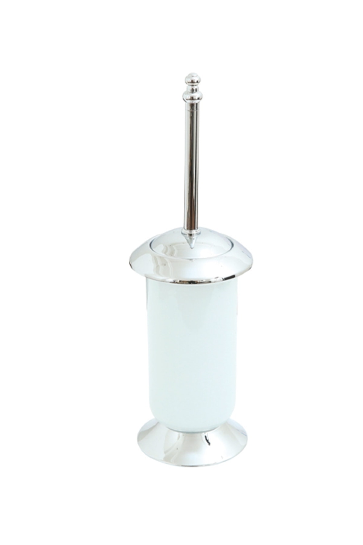 COMFORTBANYO Ottoman Chrome Pirinç-porselen Klozet Fırçalık 6232