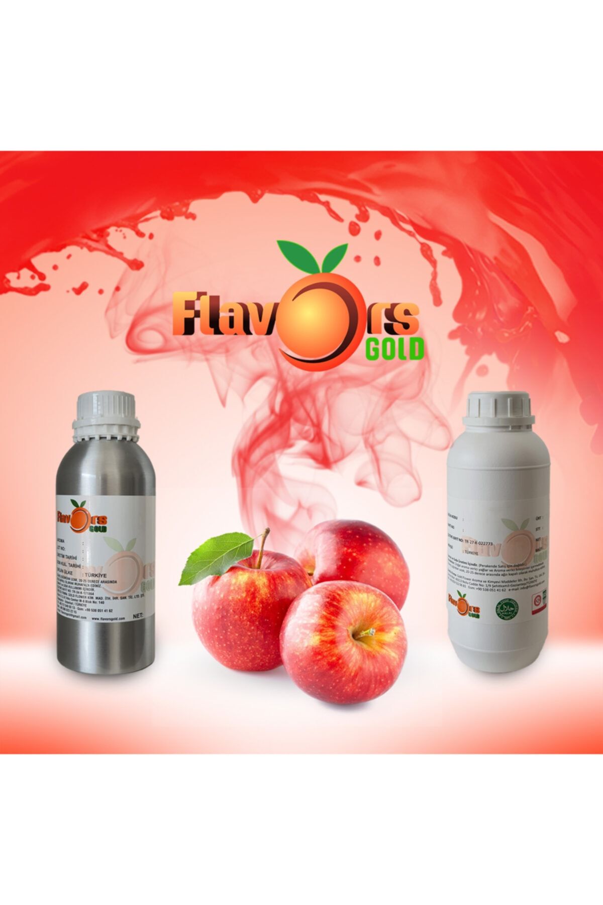 GOLD FLAVORS Kırmızı Elma Aroması