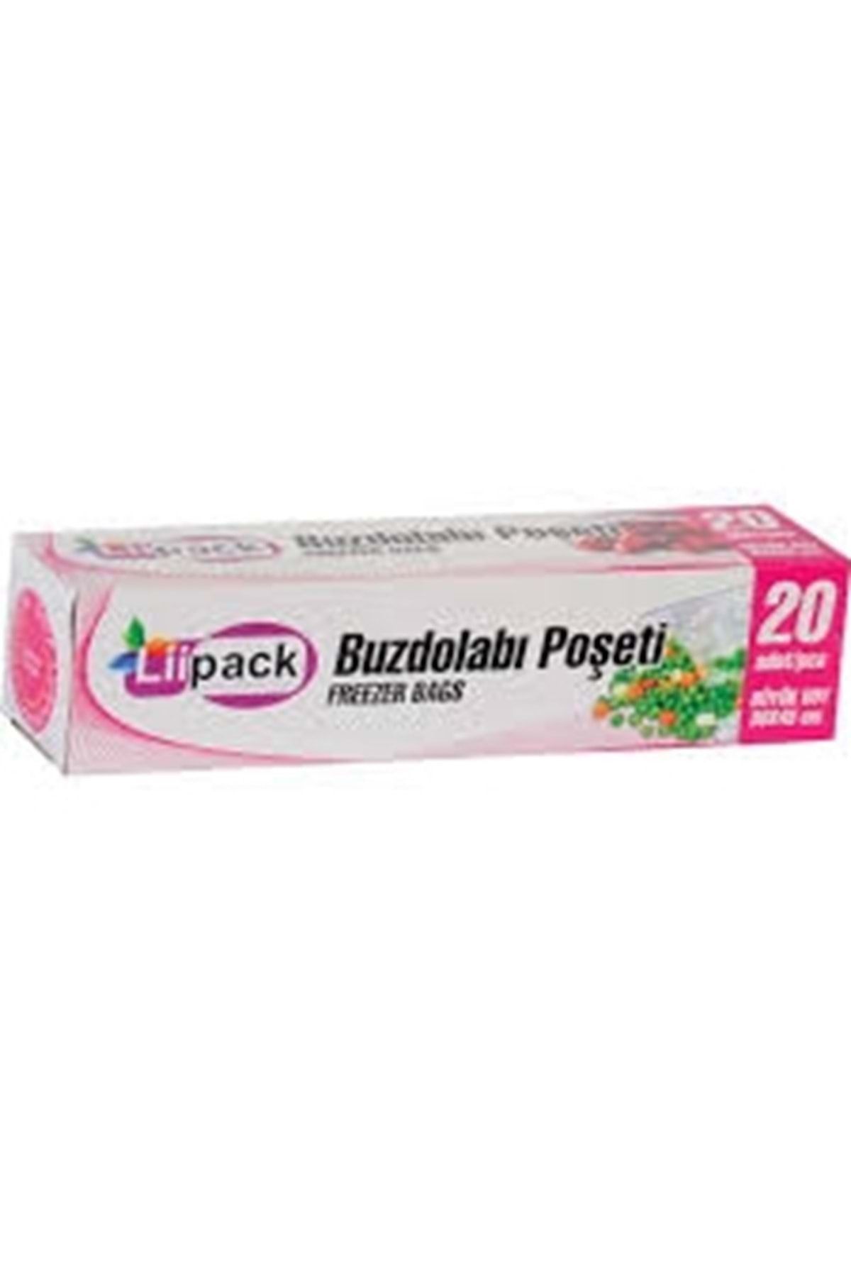 YAŞARYAPIMARKET Büyük Buzdolabı Poşeti Düz30x45