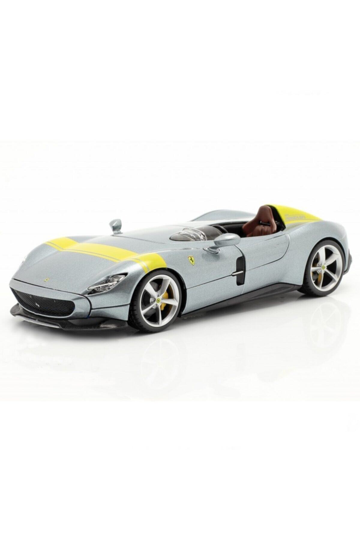 BBURAGO Yılın Ilk Fırsatları - 1:24 Ferrai Monza Sp1 Model Araba - ™ Beyaz At®