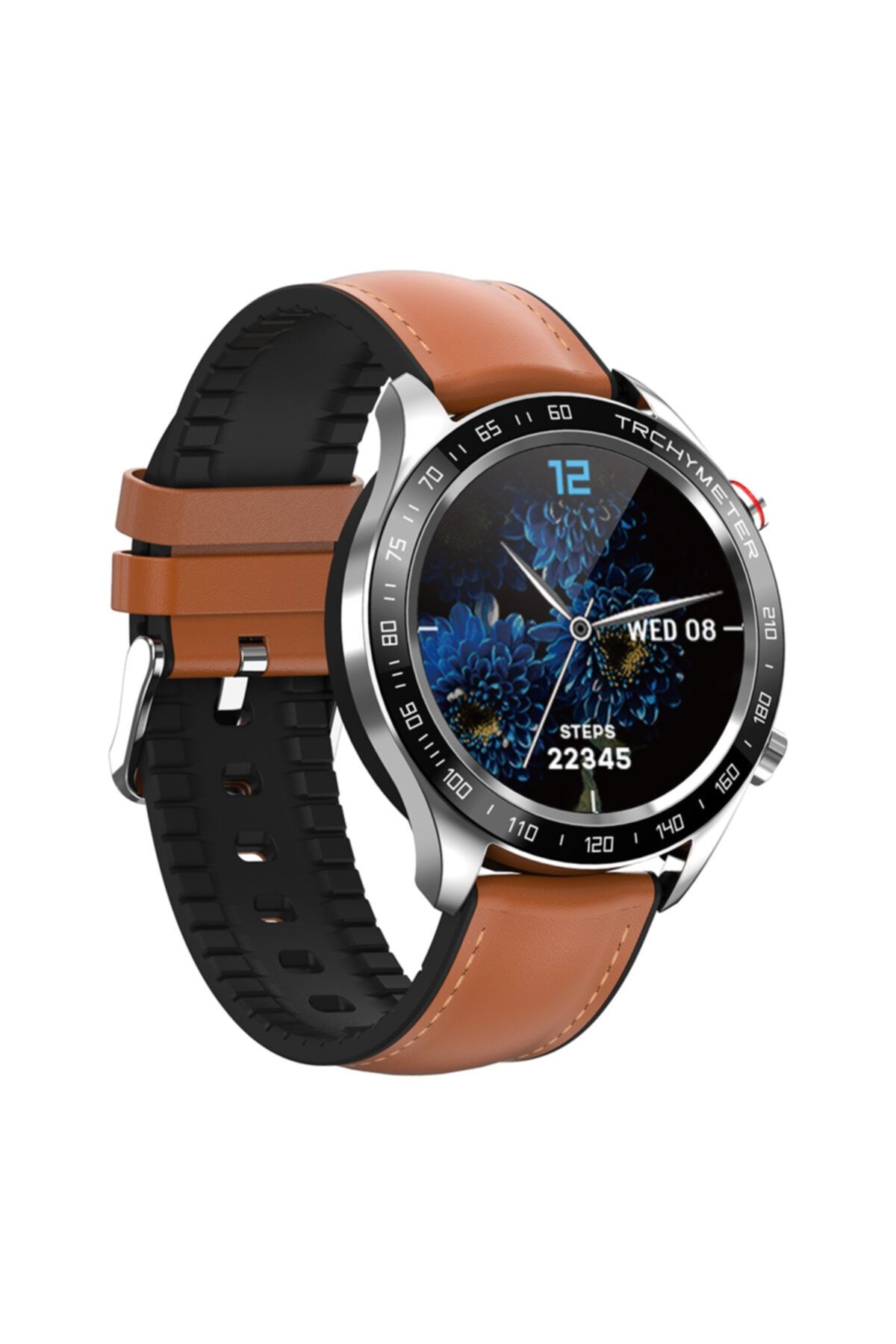 You Watch Ar501 You Smart Silver & Coffee Silicon Unisex Akıllı Kol Saati