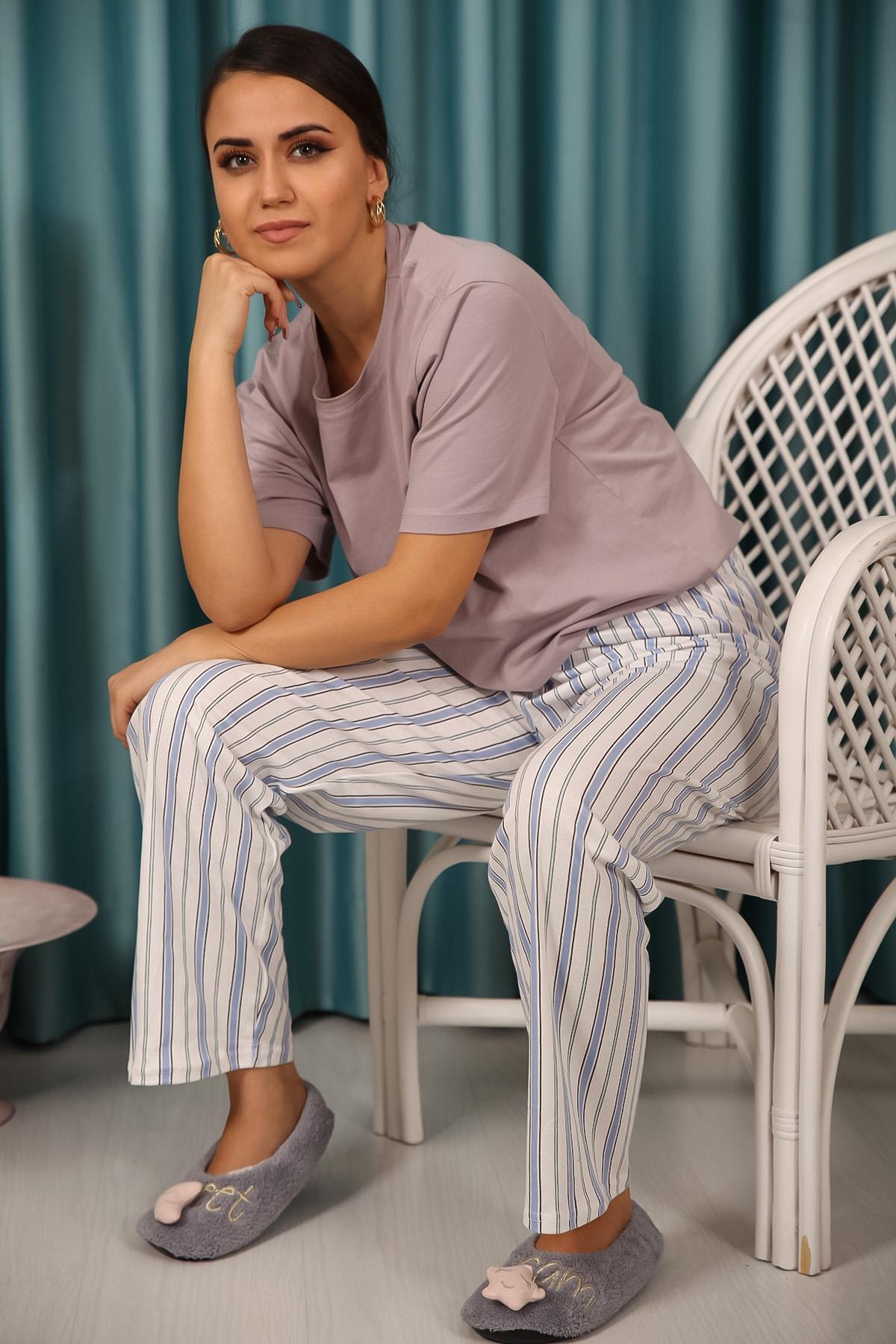 MAY MARA Kadın Desenli Pijama Altı