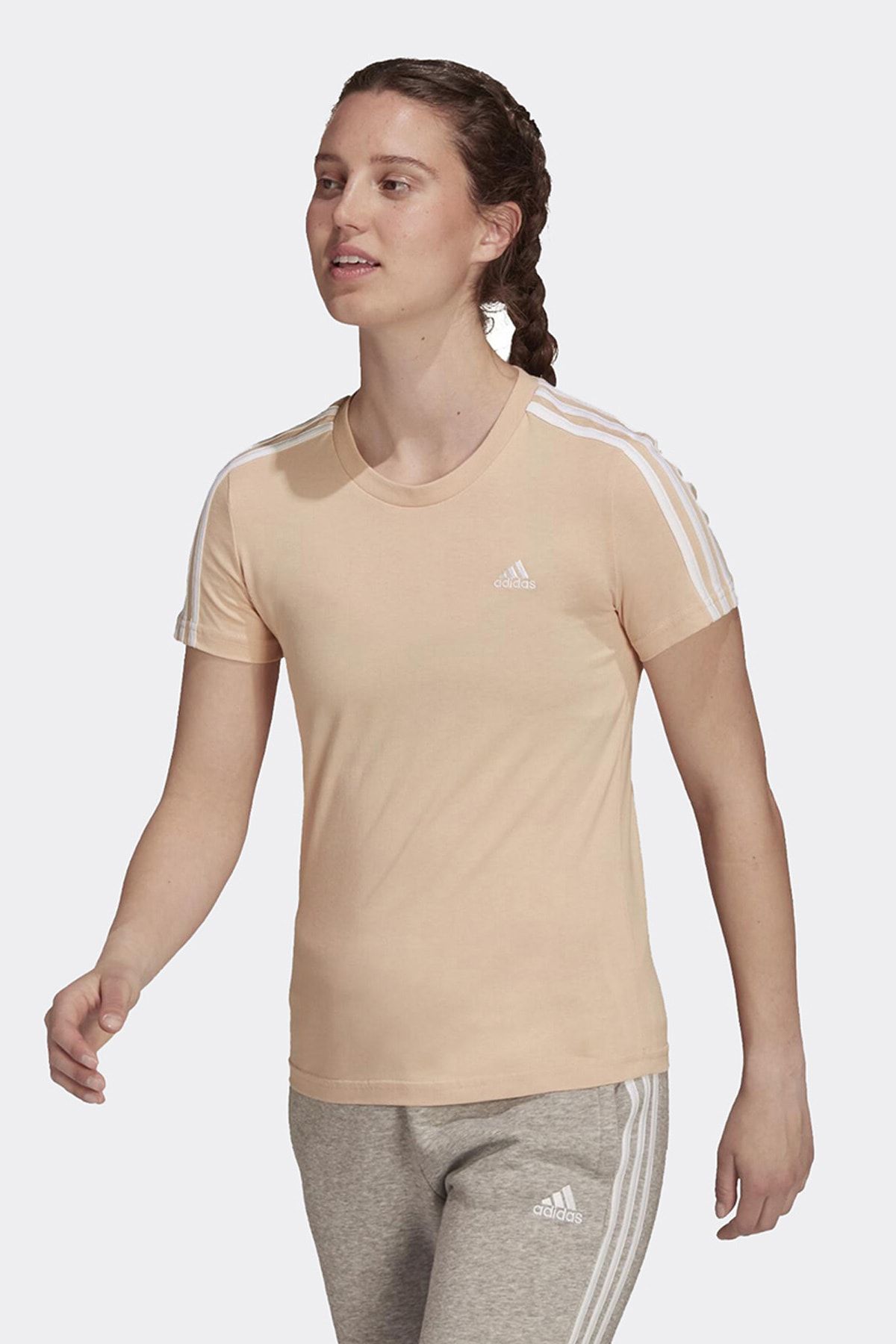 adidas Kadın Günlük T-shirt W 3s T H07817