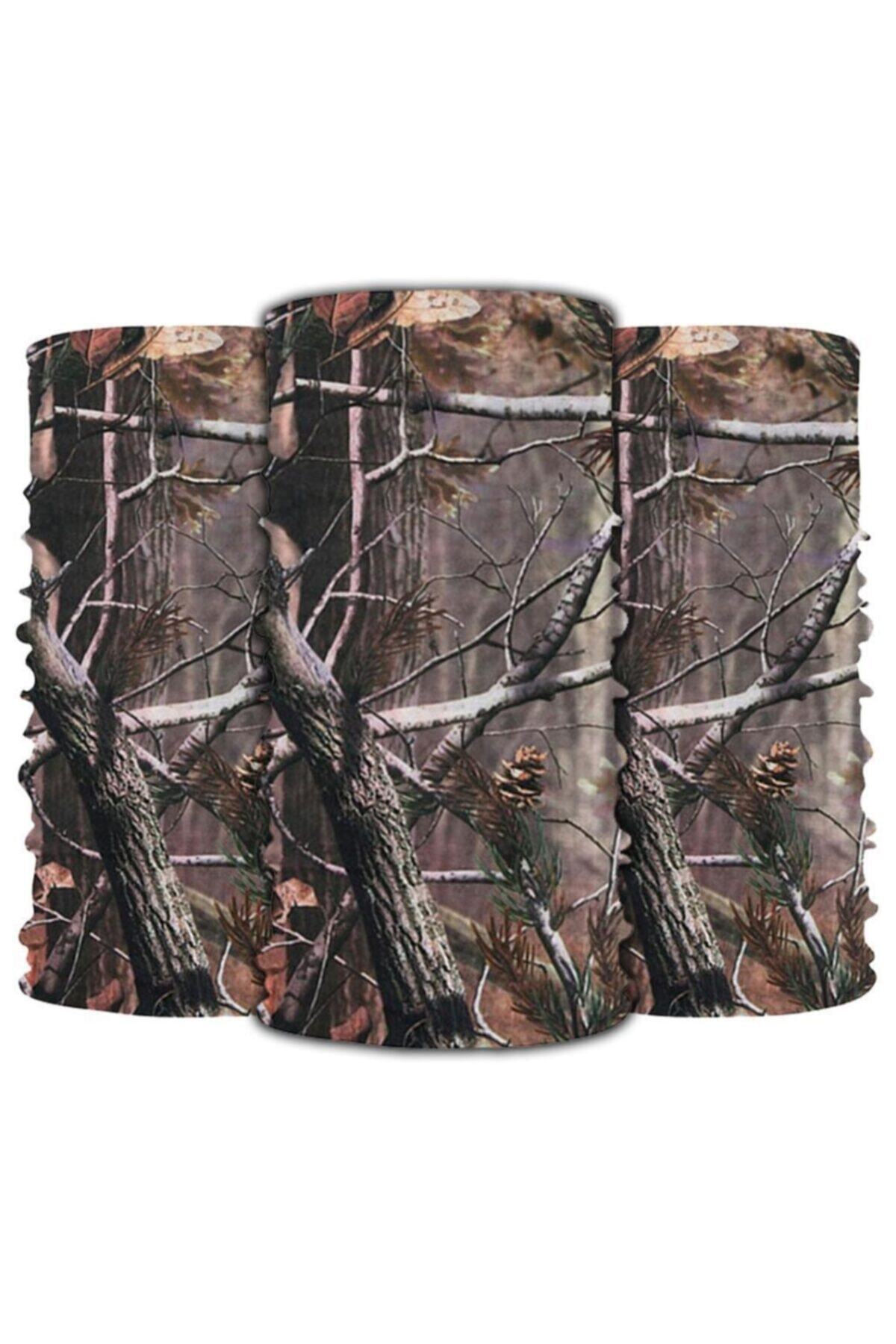 Knmaster Natural Life Buff Bandana Boyunluk Maske Saç Bandı 3'lü Paket