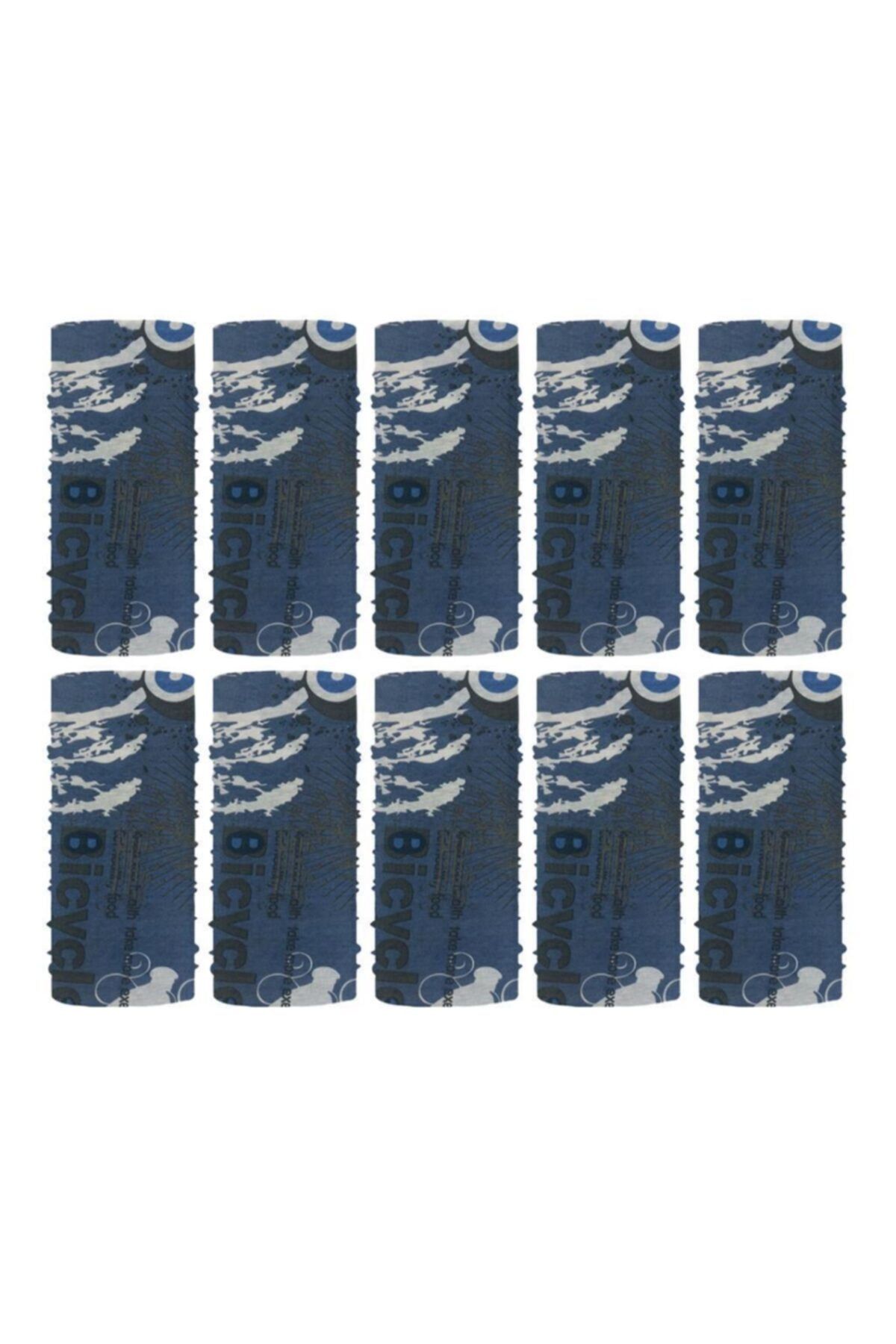 Knmaster Memories Buff Bandana Boyunluk Maske Saç Bandı 10'lu Paket