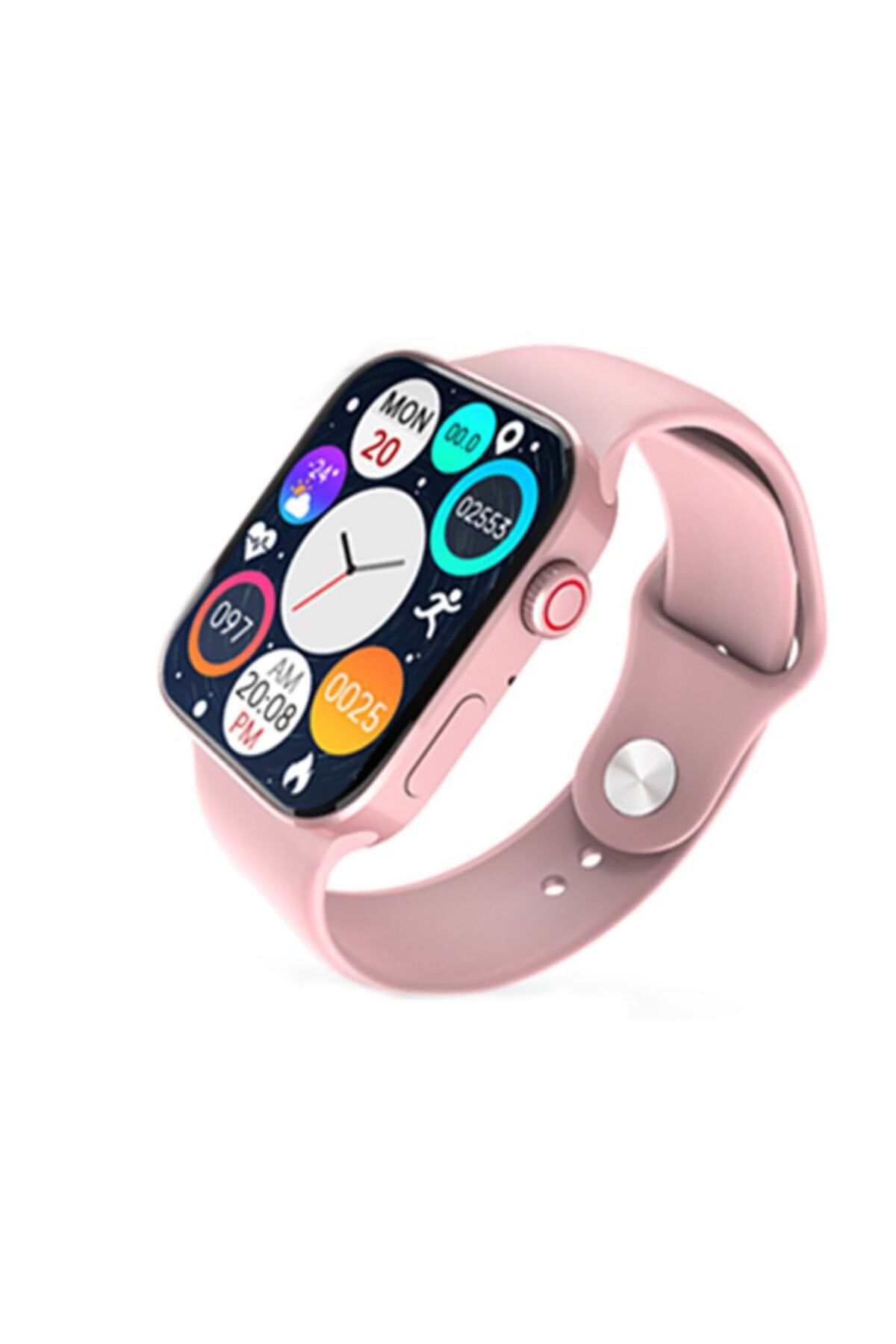 OWWOTECH Watch 7 Edition 2021 Series Akıllı Saat Yan Tuş Döndürmeli Sesli Görüşme Özelliği-her Telefon Uyumlu