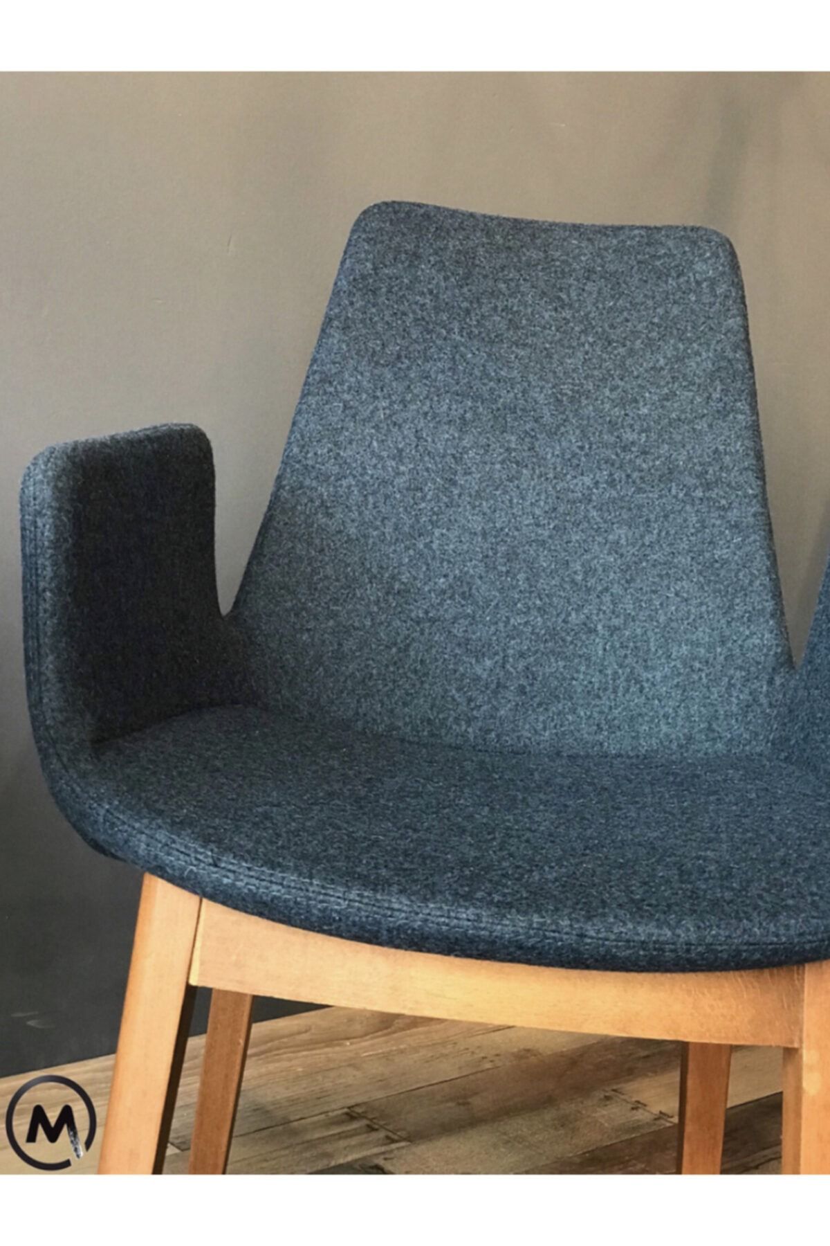 modelsa design Mini Kollu Berjer Keçe Kumaş Döşemeli