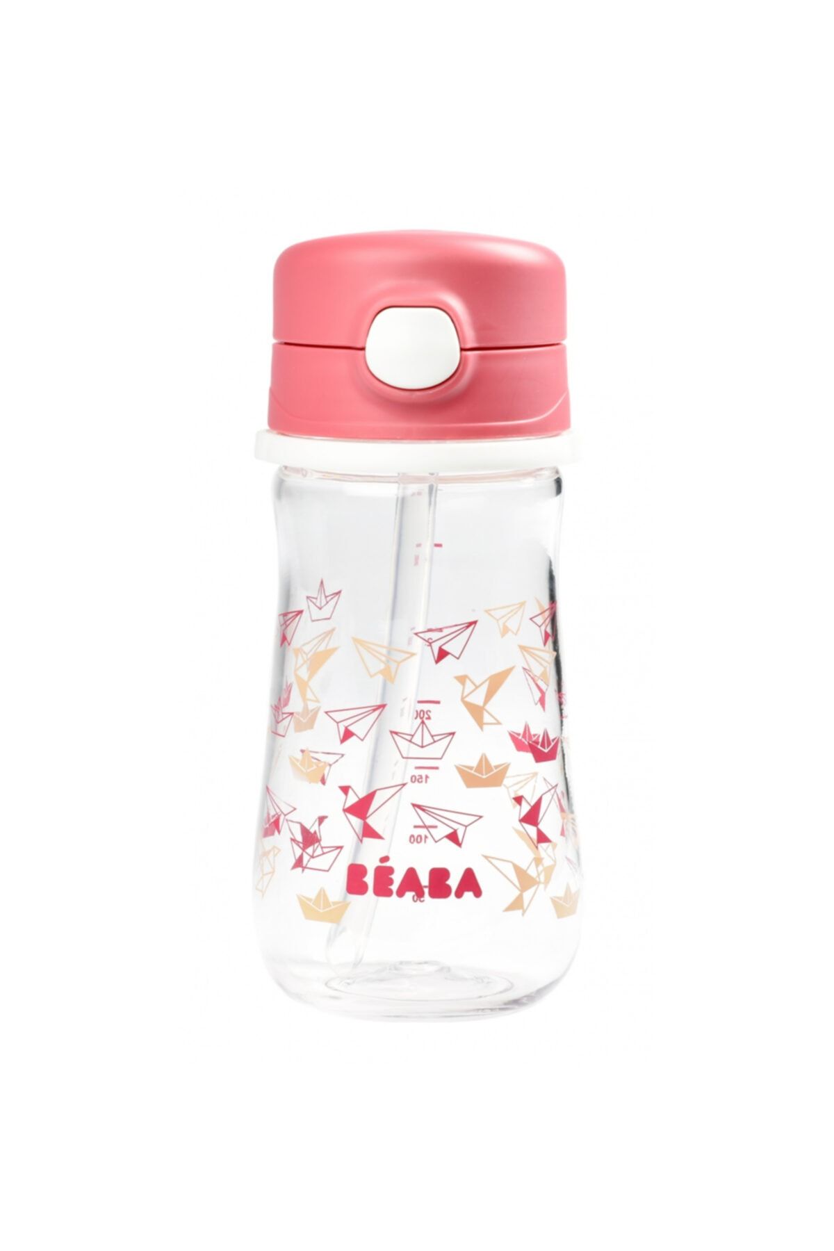 Beaba Tritan Pipetli Alıştırma Bardağı 350ml Koyu Pembe