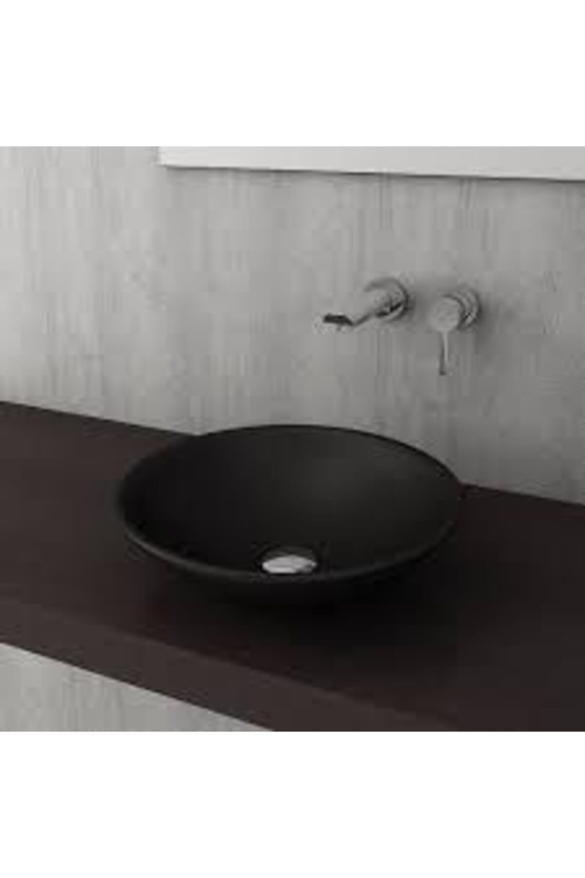 Bocchi Venezia Çanak Lavabo (40 Cm) Mat Siyah