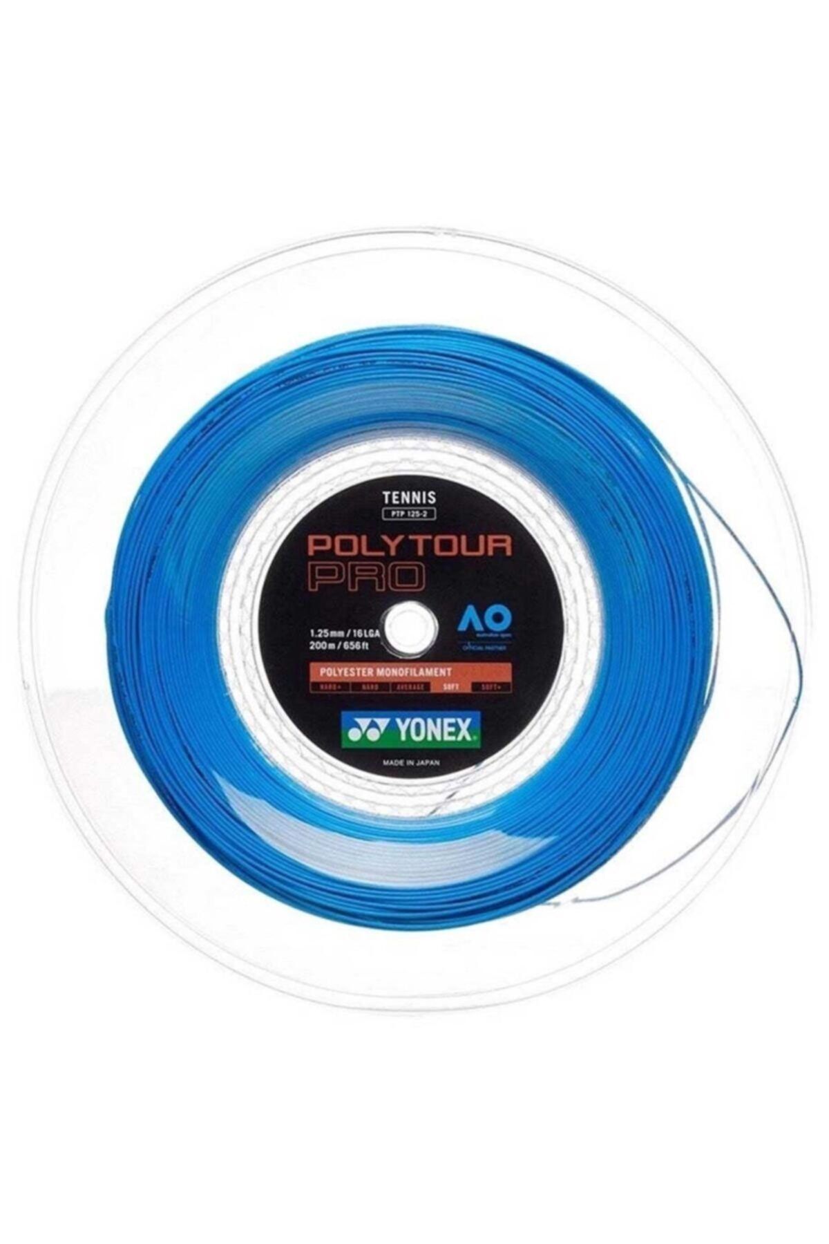 YONEX Poly Pro Tour 1.25 200 M Mavi Rulo Kordaj Teli