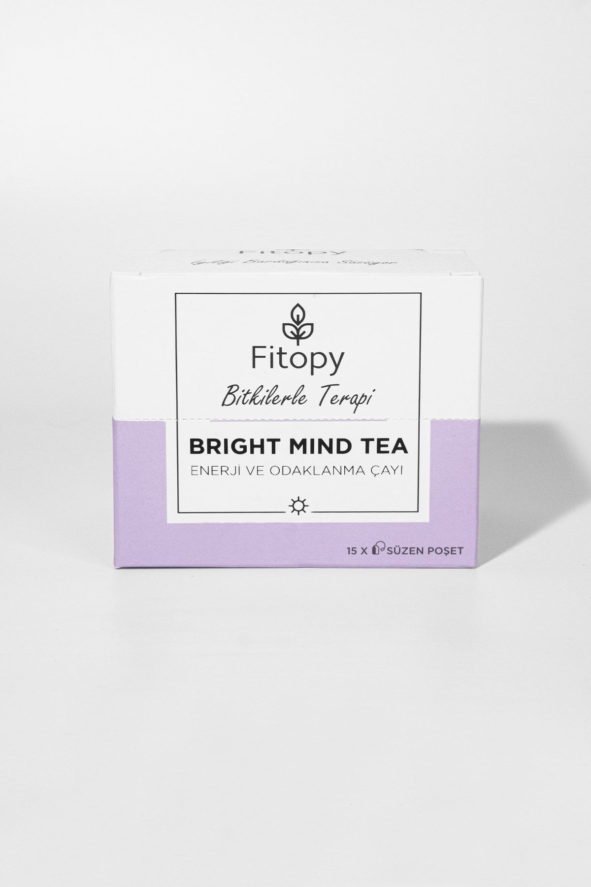 Fitopy Bright Mind Tea / Enerji Ve Odaklanma Fonksiyonel Süzme Poşet Bitki Çayı 15'li