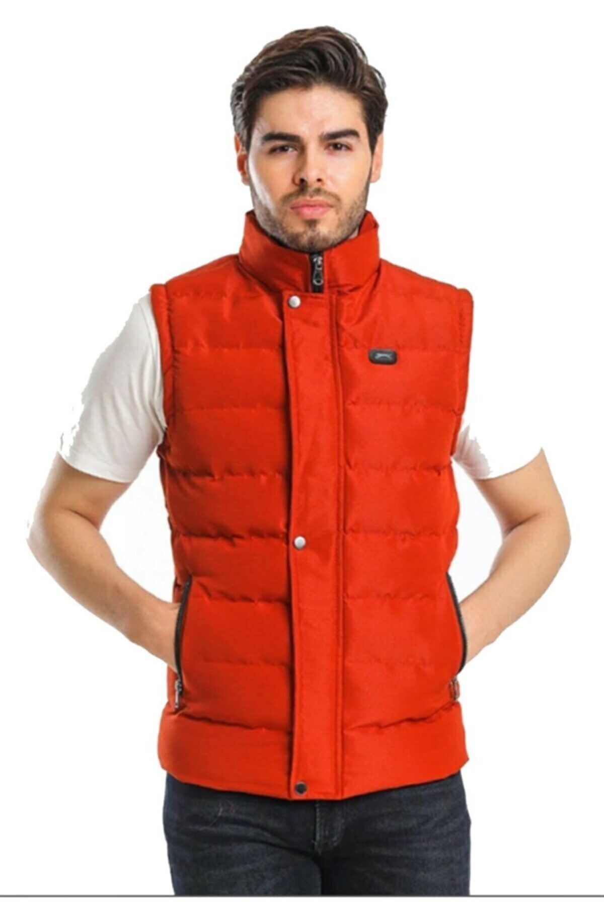 Slazenger Zula Erkek Yelek Kremit Rengi St21ye010-760