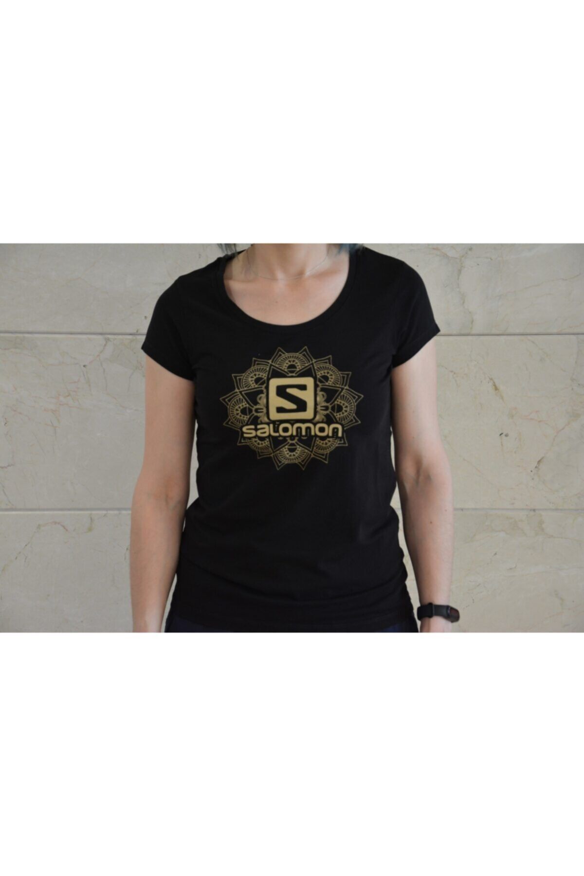 Salomon S20wmedusa-10011 Medusa Ss Tee W Kadın T-shirt