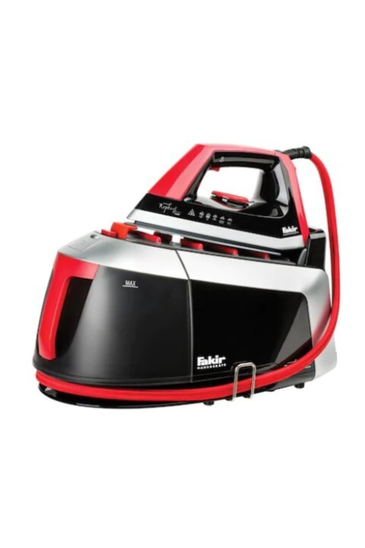 Fakir Raphael Plus Kırmızı - Siyah 2400 W Buhar Kazanlı Ütü