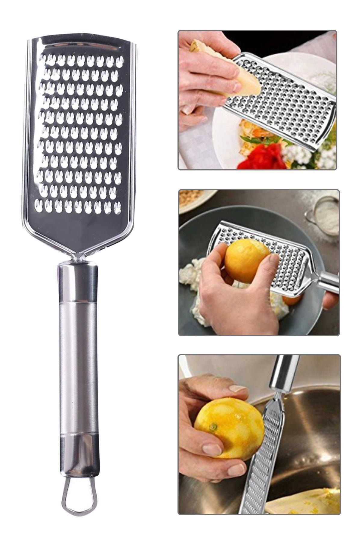 Hayveys Yeni Trend Krom Renk Pratik Inox El Rendesi