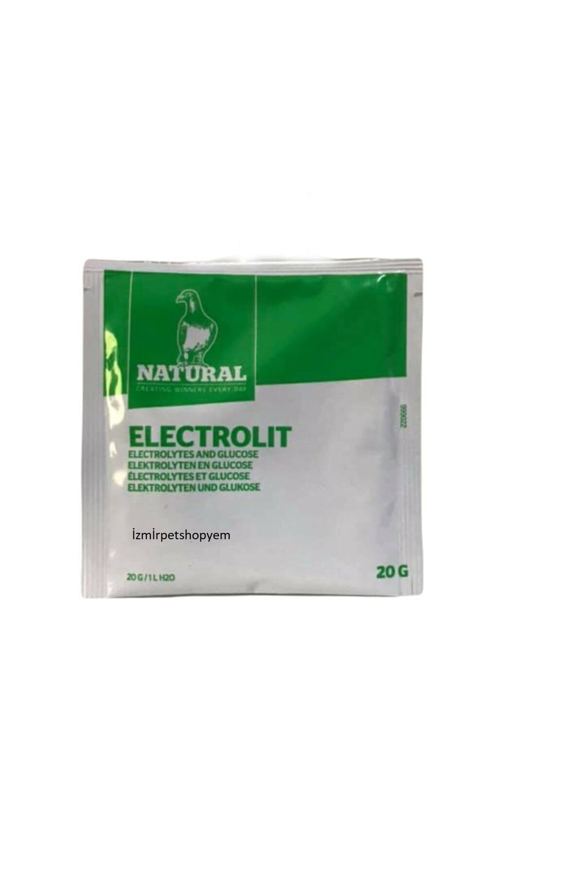 Natural Elektrolit Glucose Enerji Takviyesi 1 Adet 20 Gr