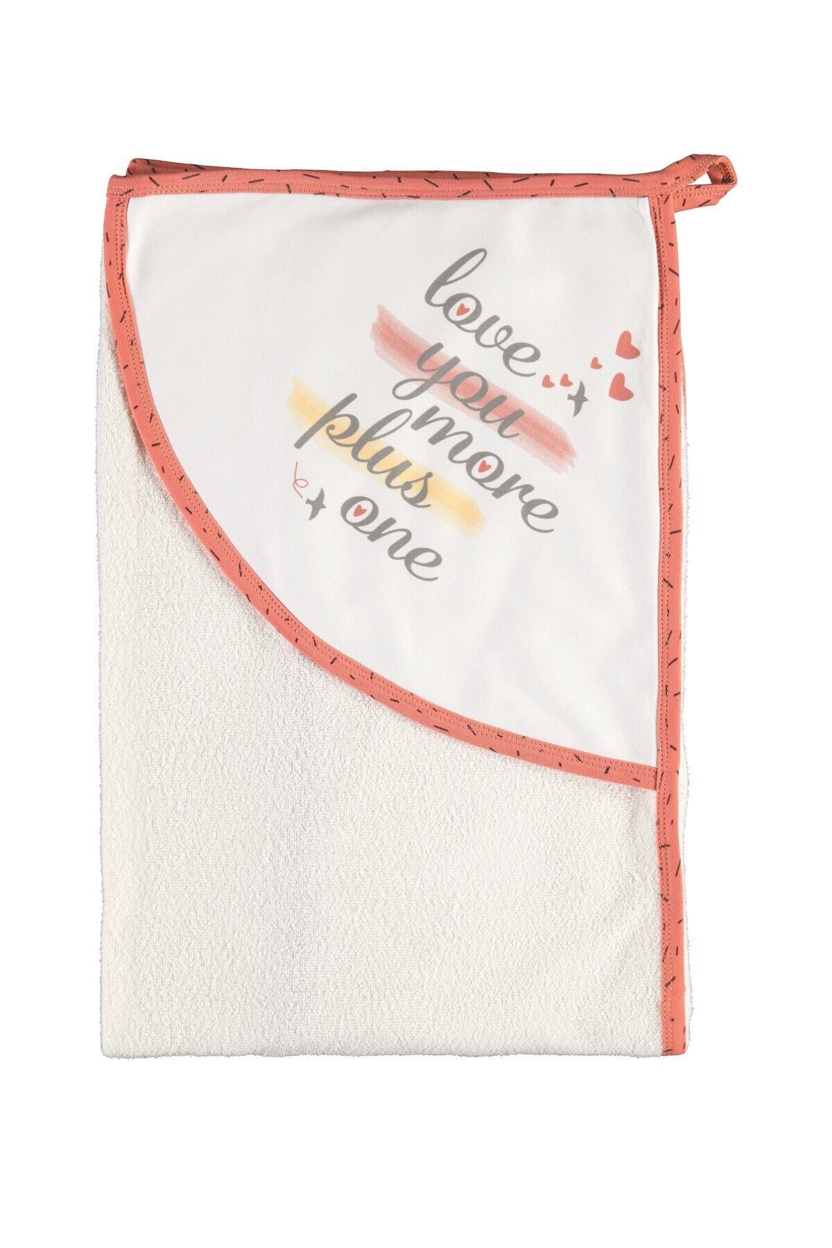 Bi Organik Biorganic Sweet Time Kız Bebek Banyo Duş Havlusu Silgi 85*90 Cm
