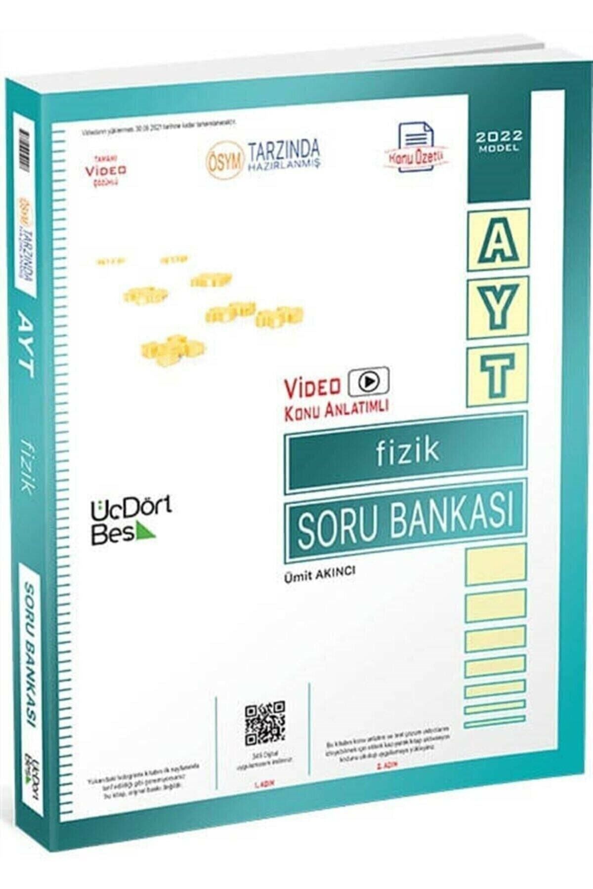 345 YAYINLARI 3 4 5 Ayt Fizik Soru Bankası