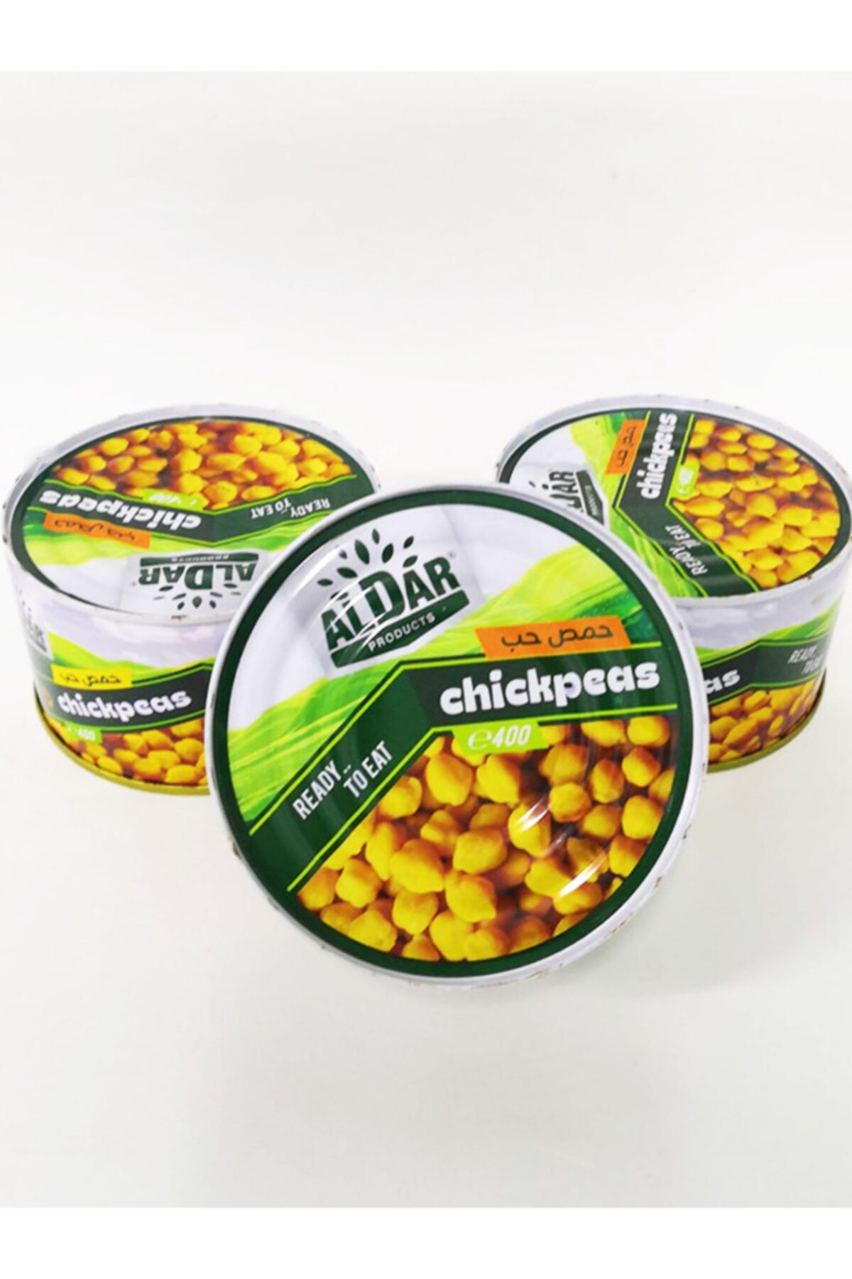 AL DAR Aldar Haşlanmış Nohut Konservesı 400 Gr X 3 Adet