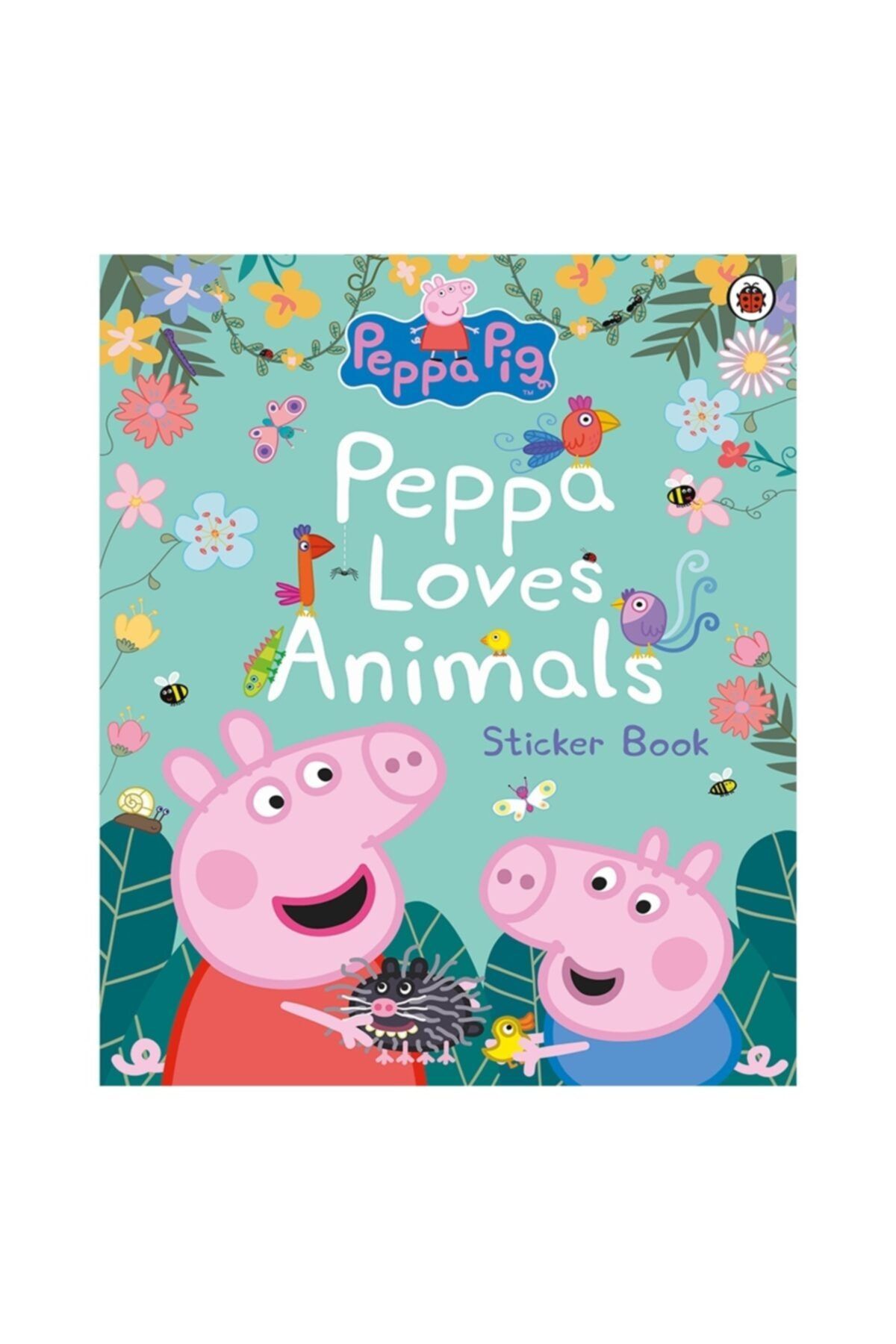 ladybird Peppa Pıg - Peppa Loves Anımals Stıcker Book