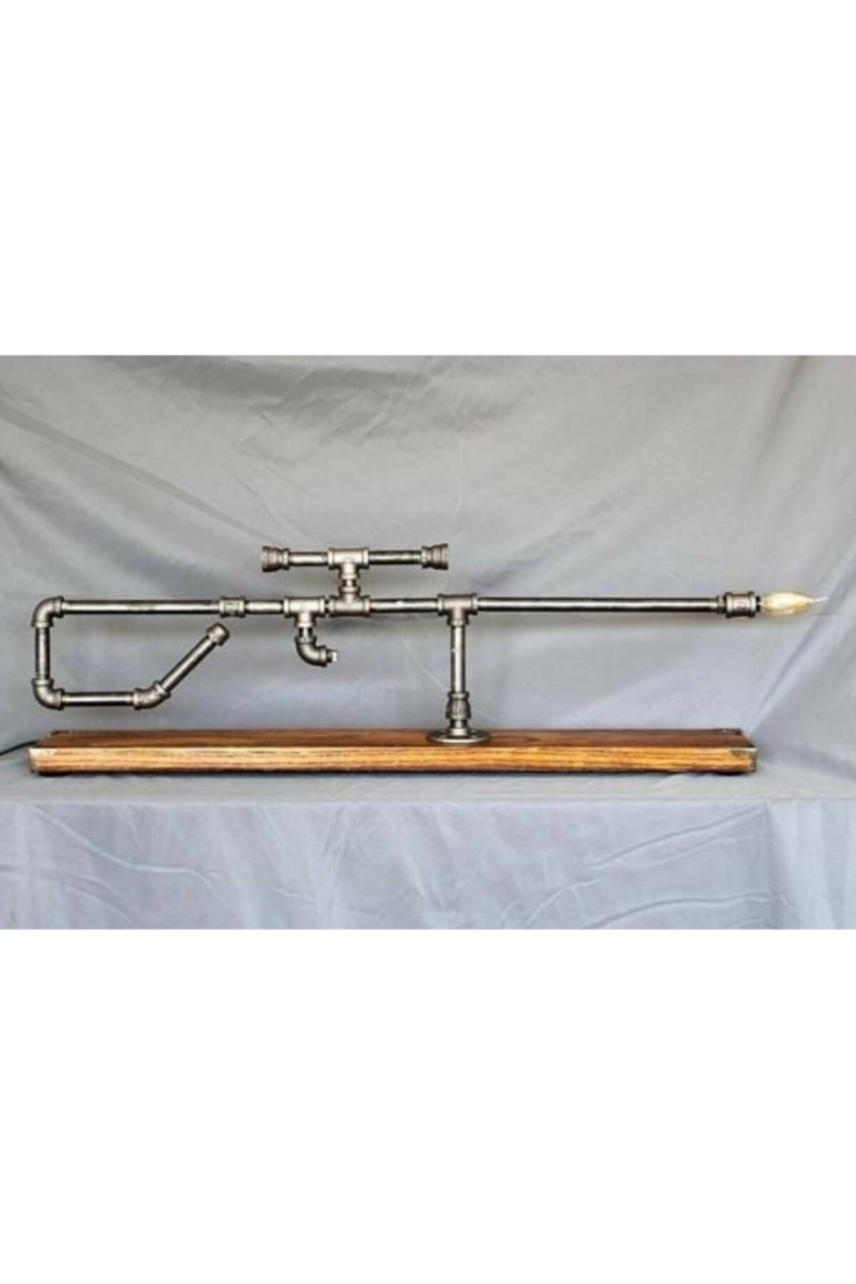 Blbndesign Dekoratif Masaüstü Silah Modeli Aydınlatma Boru Lambader