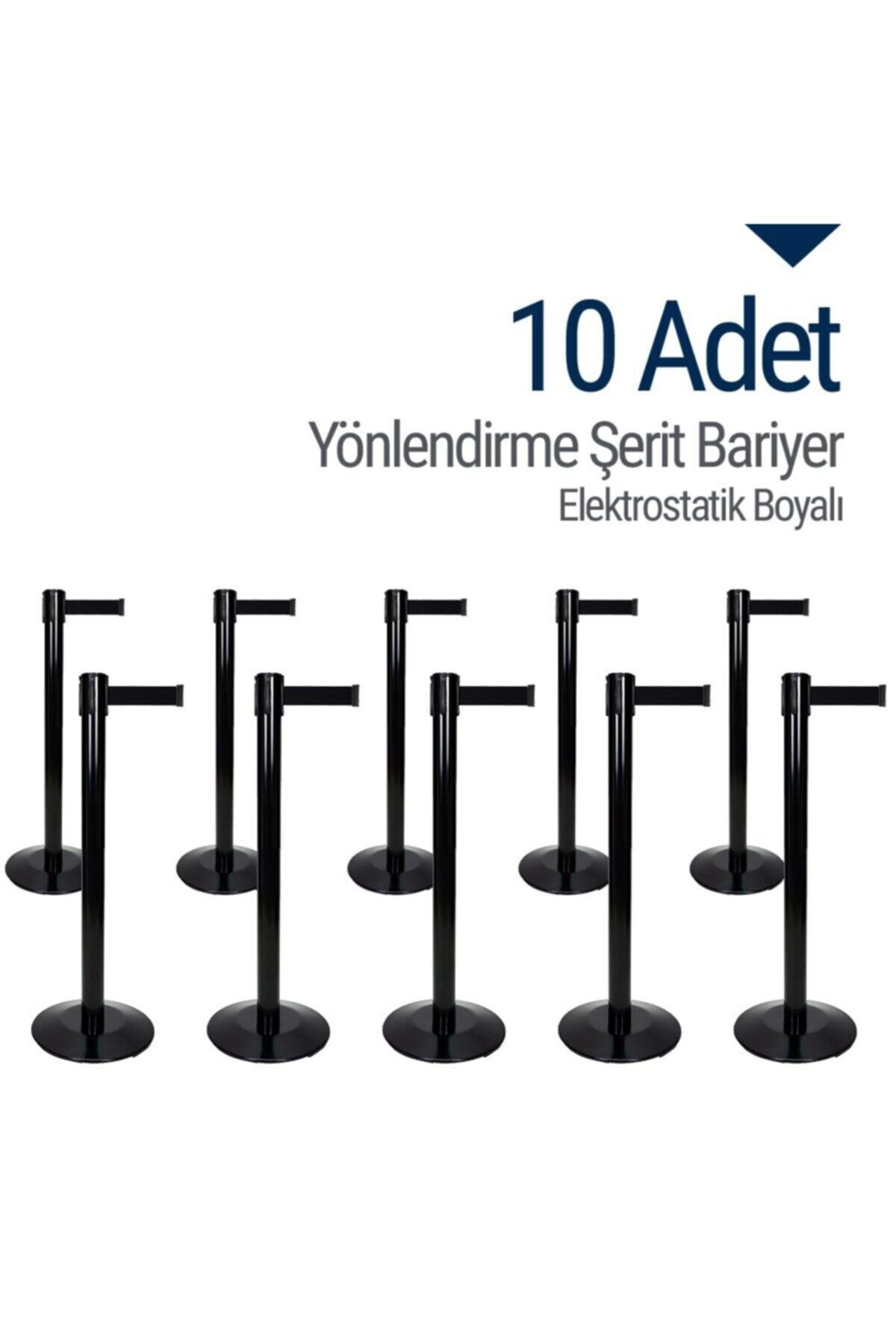 İleri Trafik Yönlendirme Şerit Bariyer 10 Adet Indirimli Set