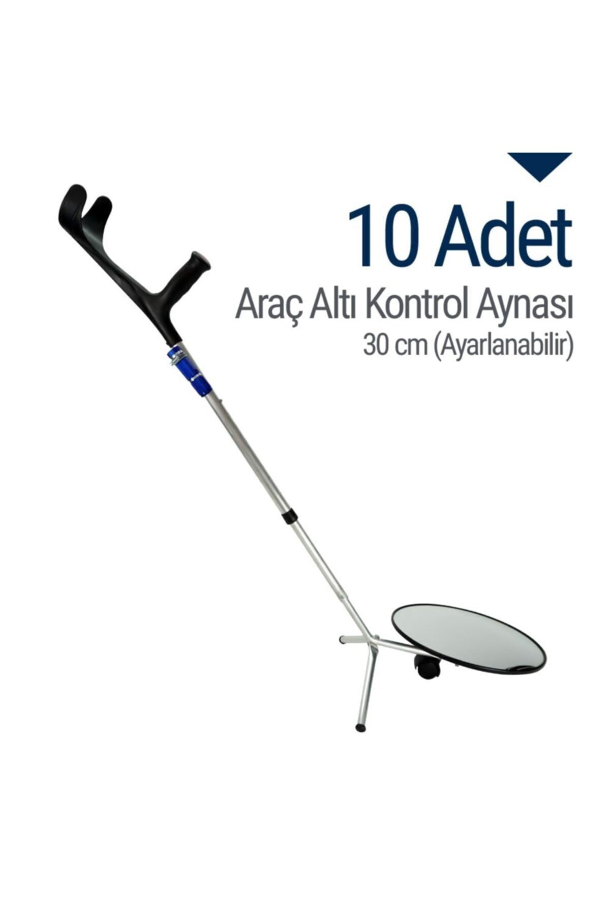 İleri Trafik Araç Altı Arama Aynası 30 Cm Ayarlanabilir Onlu Set