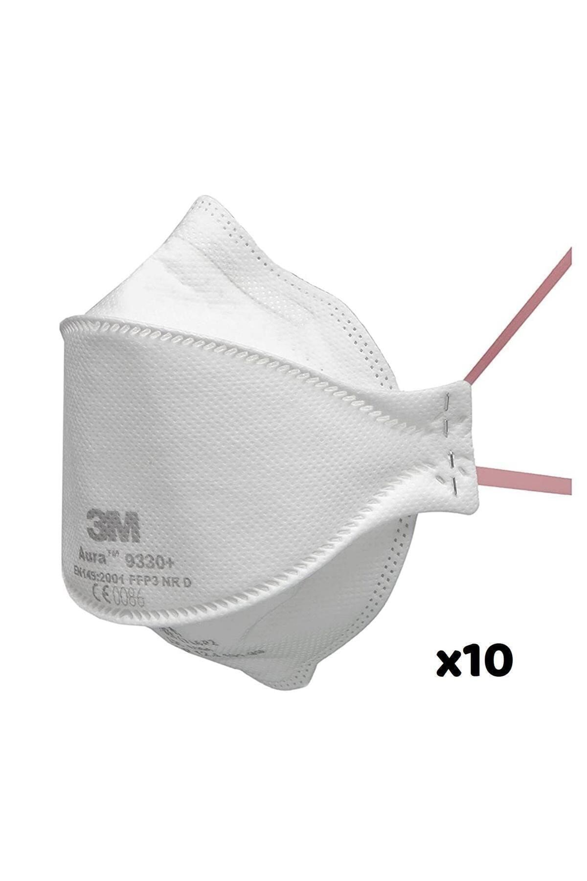 3M 9330+ Ffp3 Aura Ventilsiz Solunum Maskesi 10 Adet