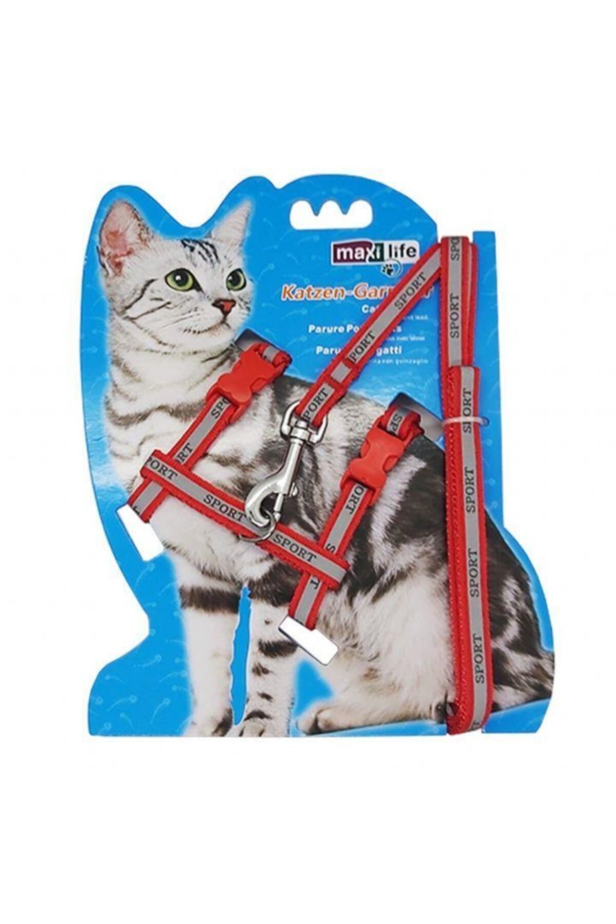 Maxi Life Kedi Köpek Göğüs Tasması Reflektörlü