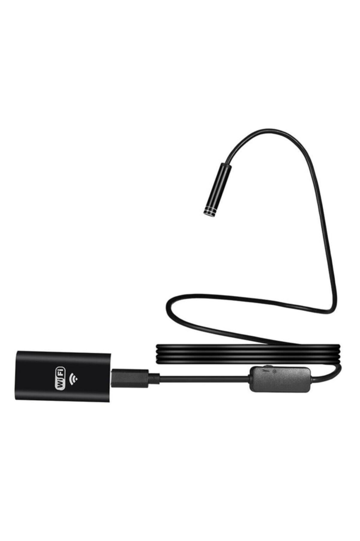 Knmaster Ek-1h Wifi 1m Sert Kablo Endoskop Yılan Kamera +aparatlar