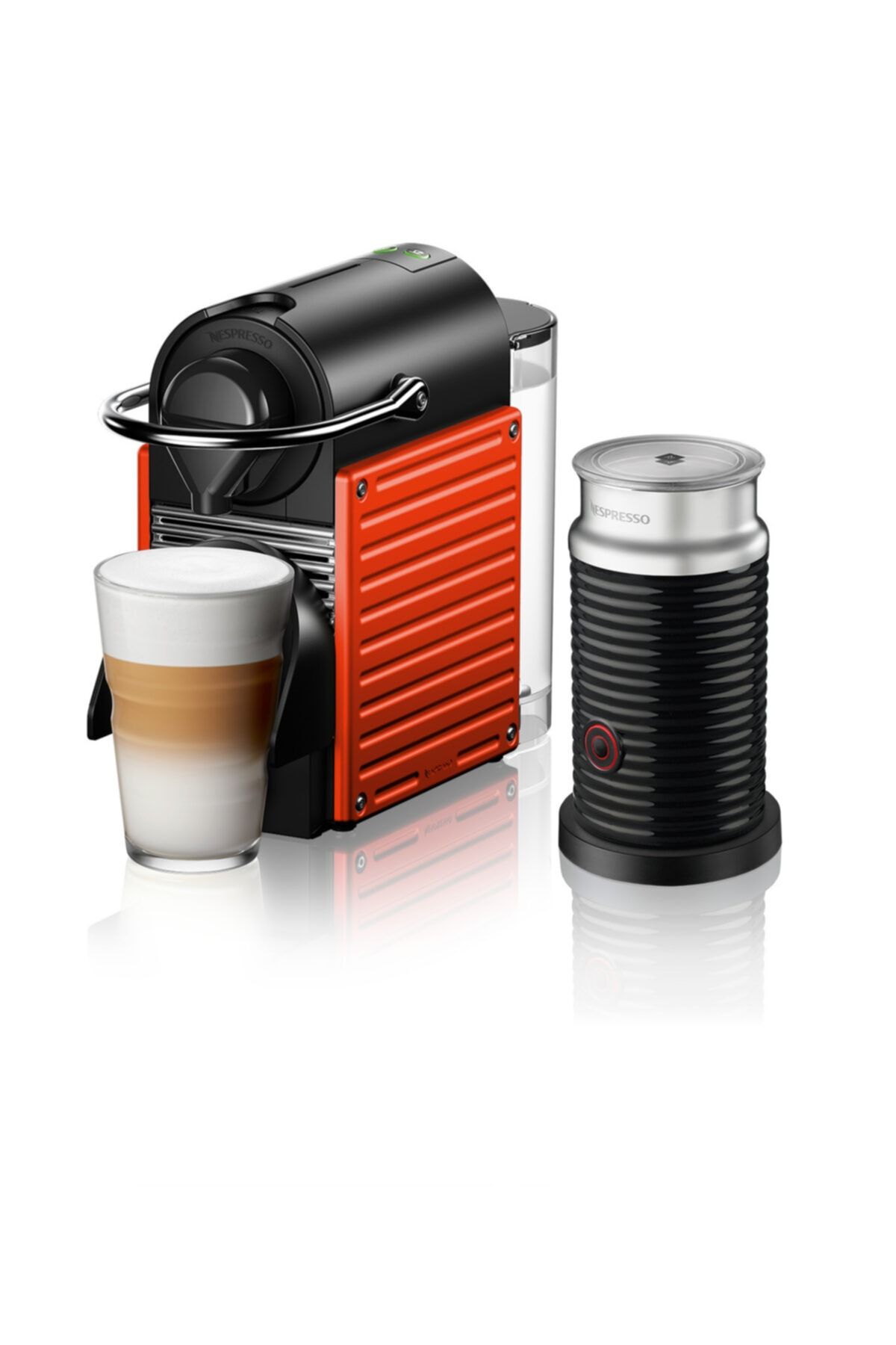 Nespresso C66r Red Pıxıe Bundle Kapsüllü Kahve Makinesi