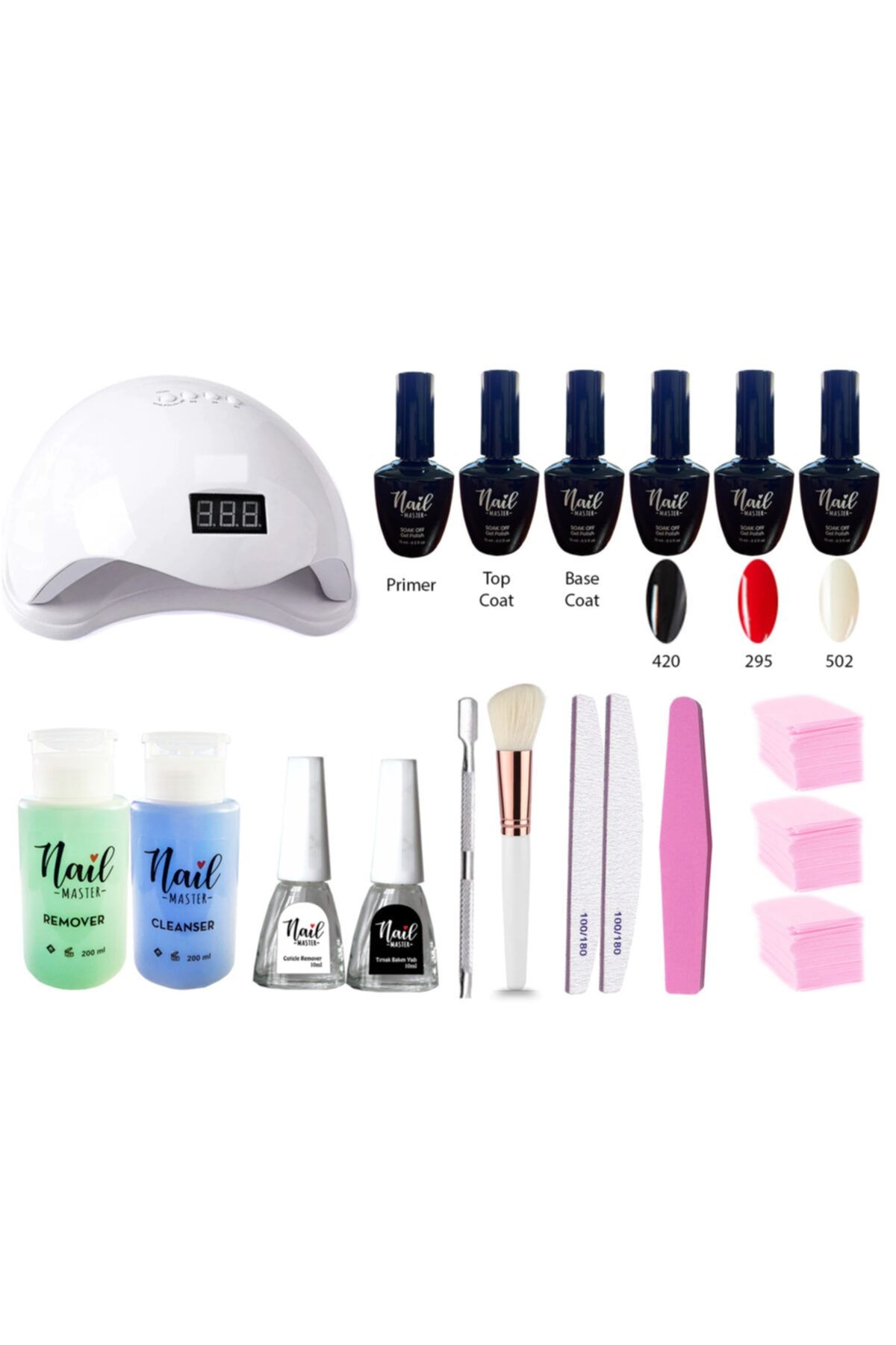 Nail Master Kalıcı Oje Seti 19 Parça