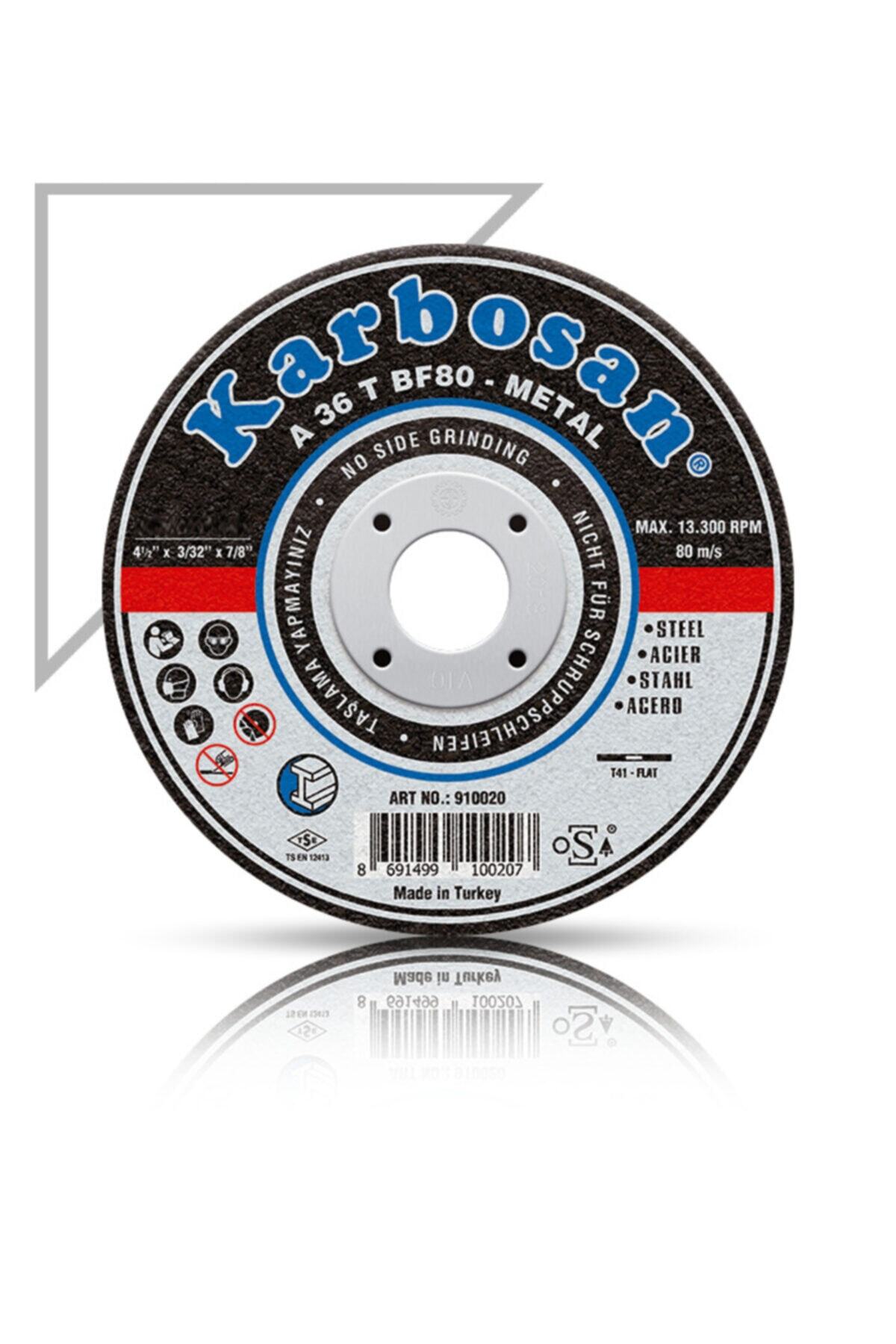 KARBOSAN Metal Kesici Taş 350 Nk - 350x3x25,4