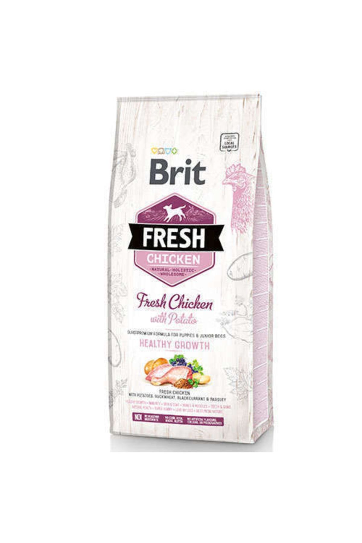 Brit Fresh Puppy Tavuk Ve Patatesli Yavru Köpek Maması 12 Kg