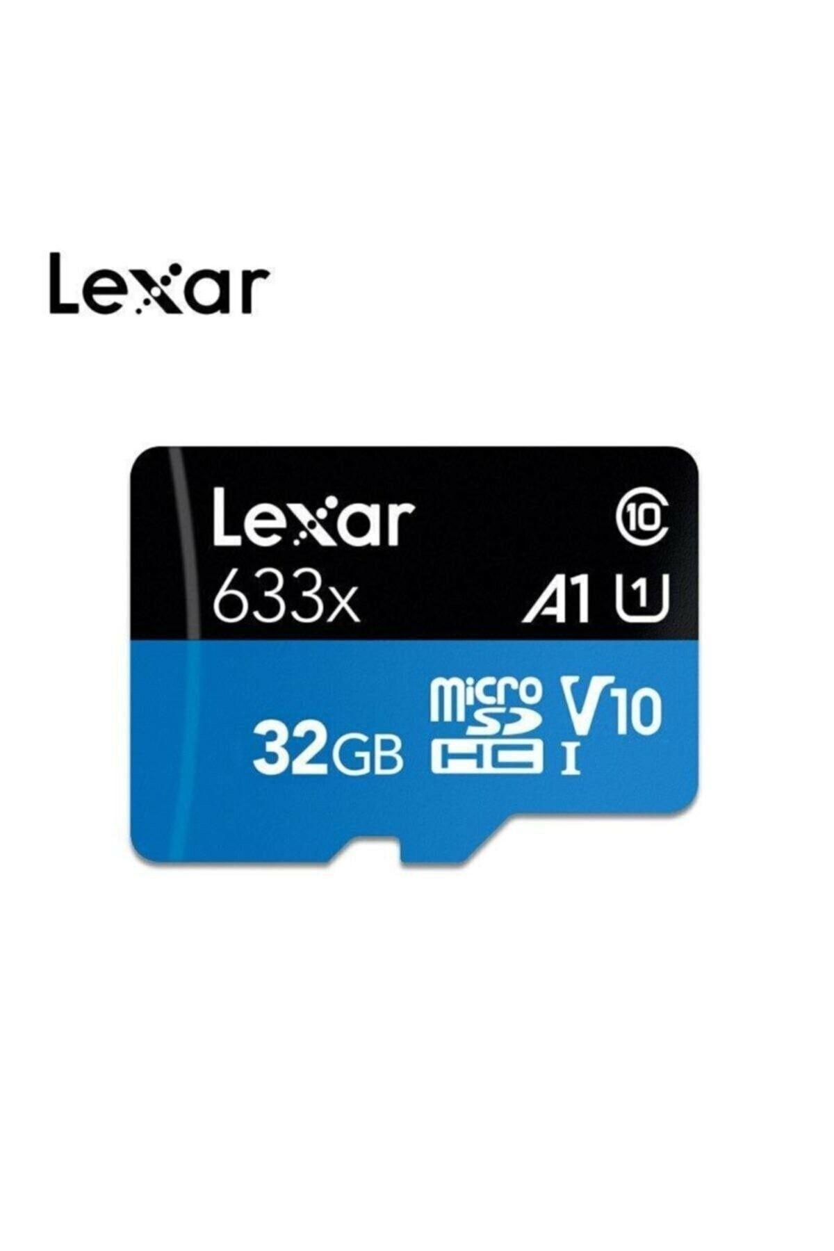 Lexar Mikro Sd Kart 633x 32gb Sınıfı 10 1080p Full Hd 3d Ve 4k