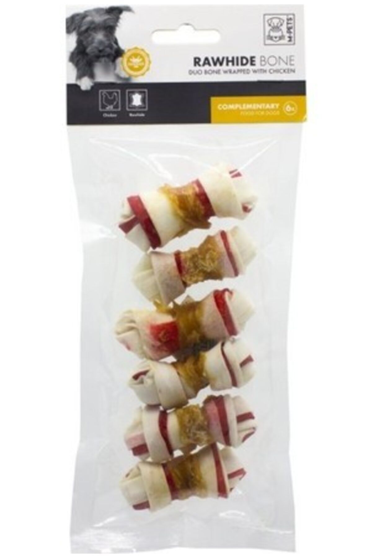MPETS Tavuk Sarma Kemik Köpek Ödülü 84gr 6'lı