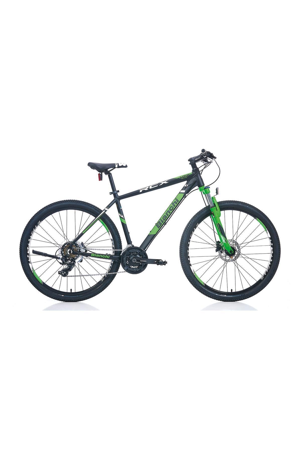 Bianchi 27.5j Rcx 427 Hd Dağ Bisikleti Mat Siyah Yeşil 43