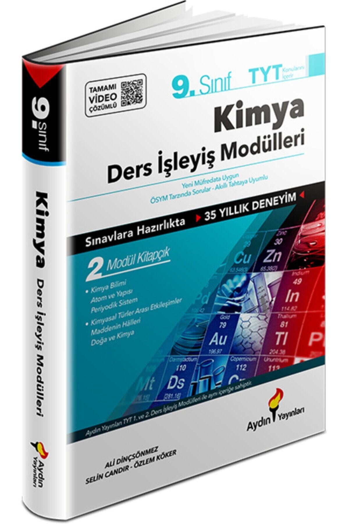 Aydın Yayınları Aydın 9. Sınıf Kimya Ders Işleyiş Modülleri