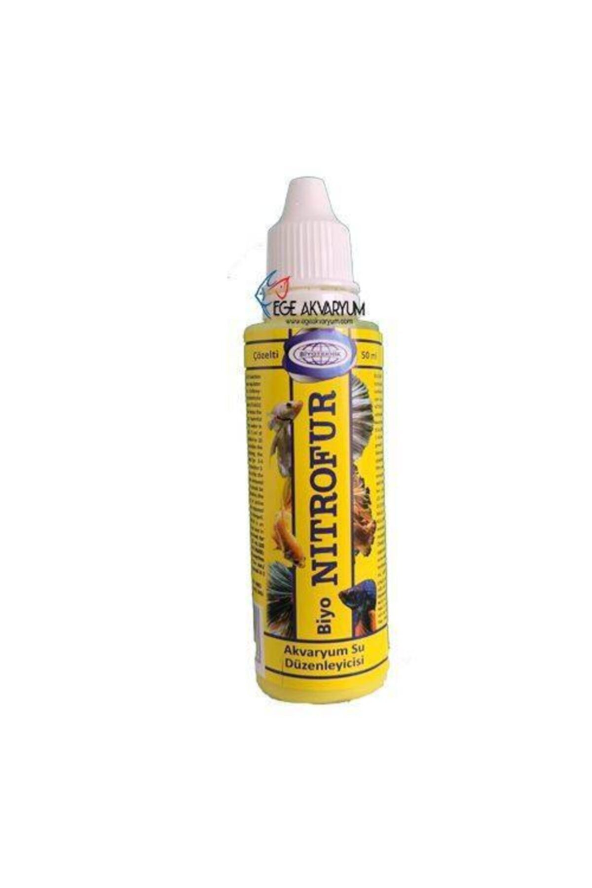 Biyo Teknik -aquacure Nitrofur Akvaryum Suyu Düzenleyici Çözelti 50 Ml