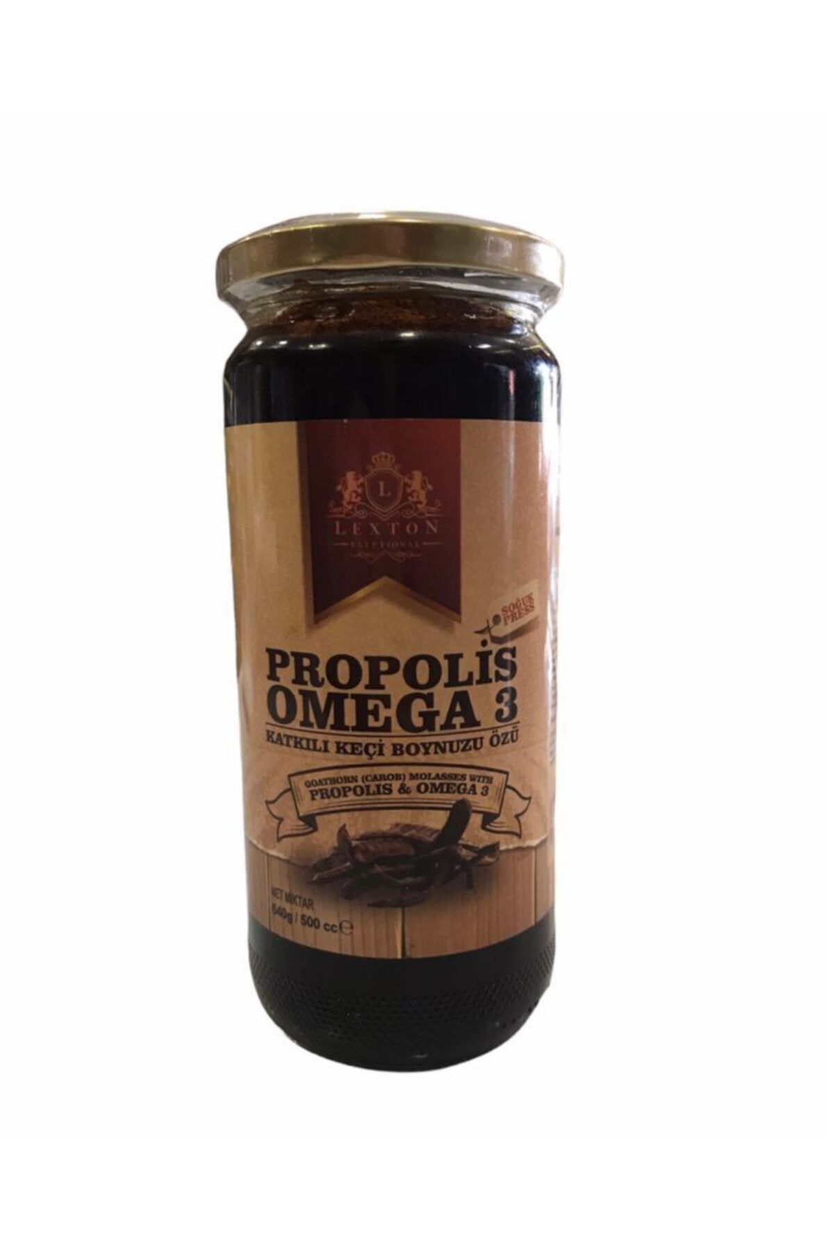 Antep Doğal Gıda Pazarı Propolis-omega 3 Katkılı Keçiboynuzu Özü 640 Gr.