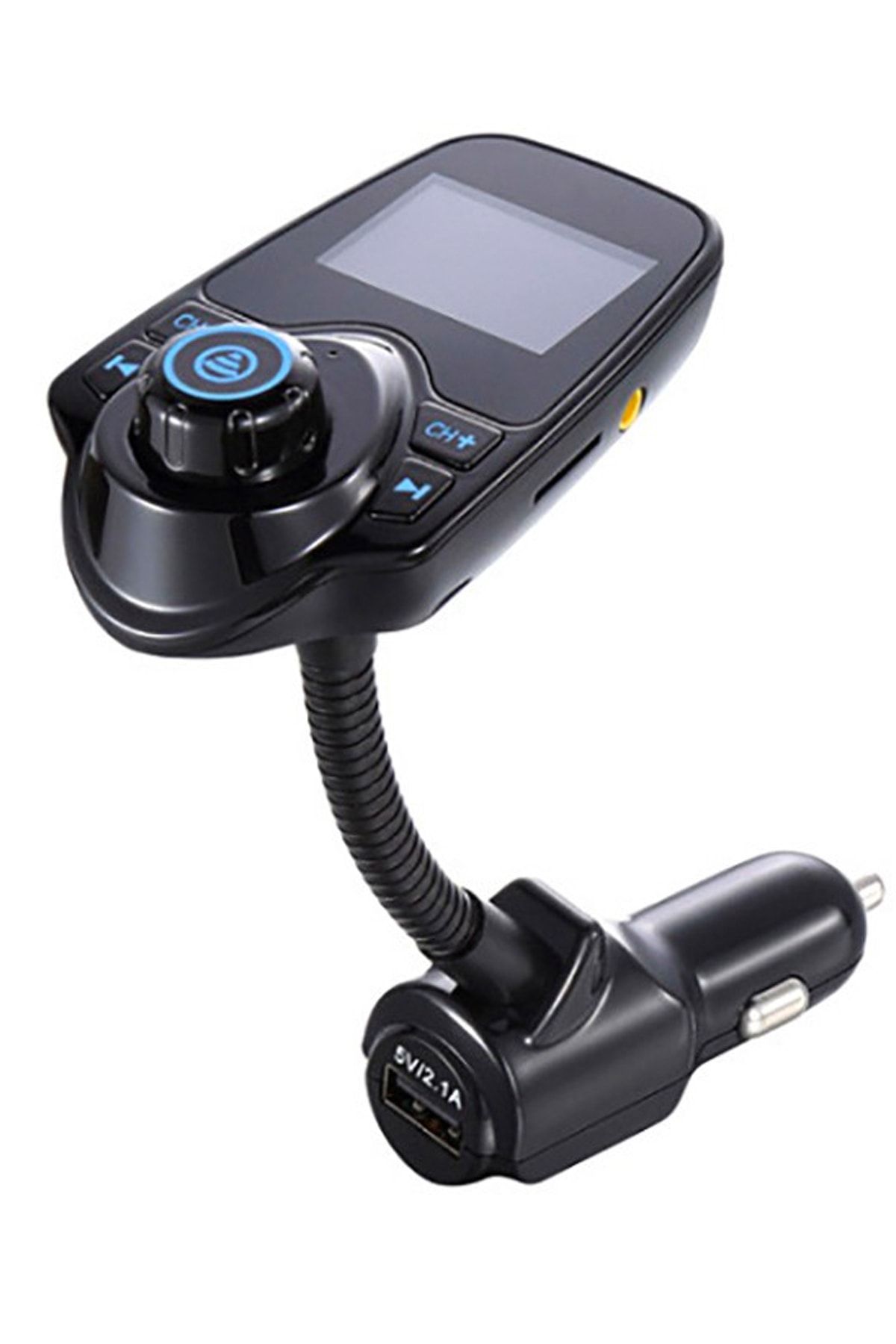 Wlue Çok Işlevli Akrobat Bluetooth Aktarım Mp3 Fm Aux Port Araç Kiti Usb Araç Şarjı 5v 2.1a