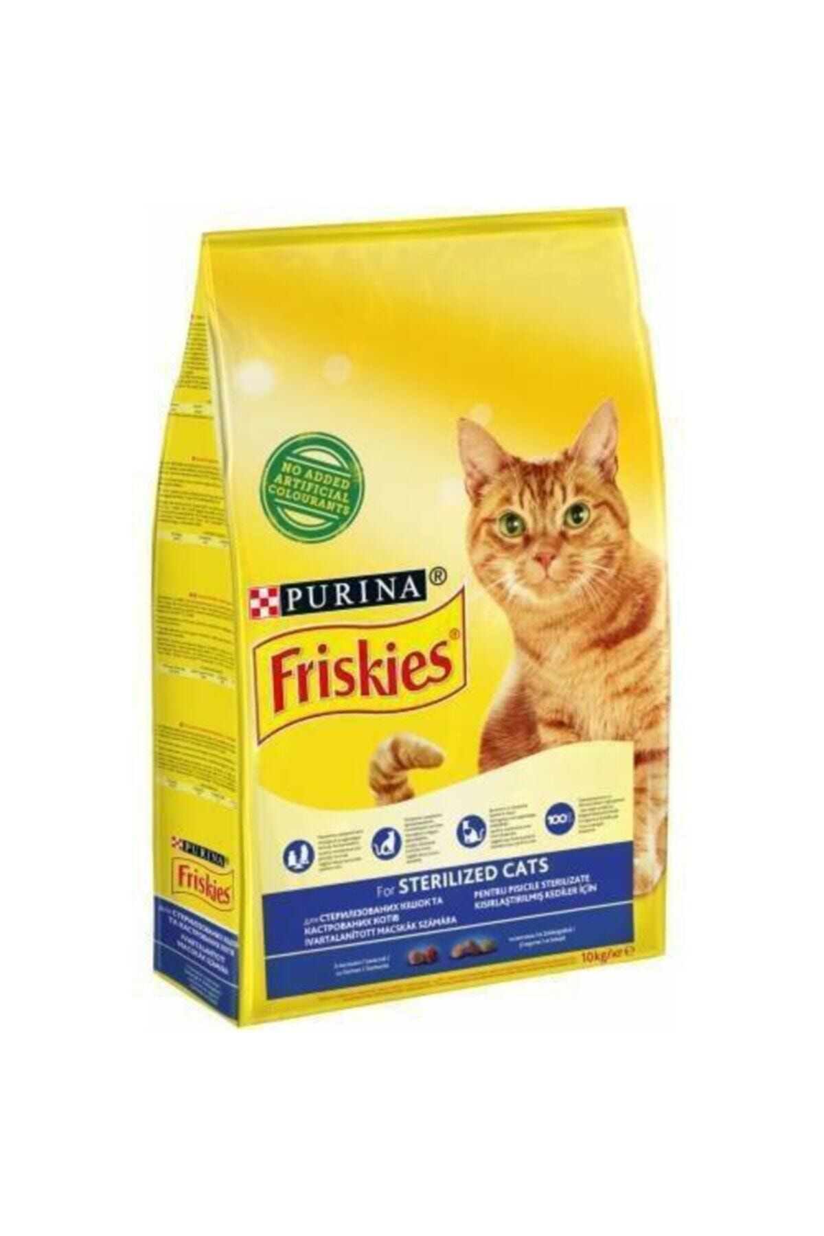 Purina Friskies Friskies Siterilised Somonlu Ve Sebzeli Kısırlaştırılmış Kedi Maması 10kg