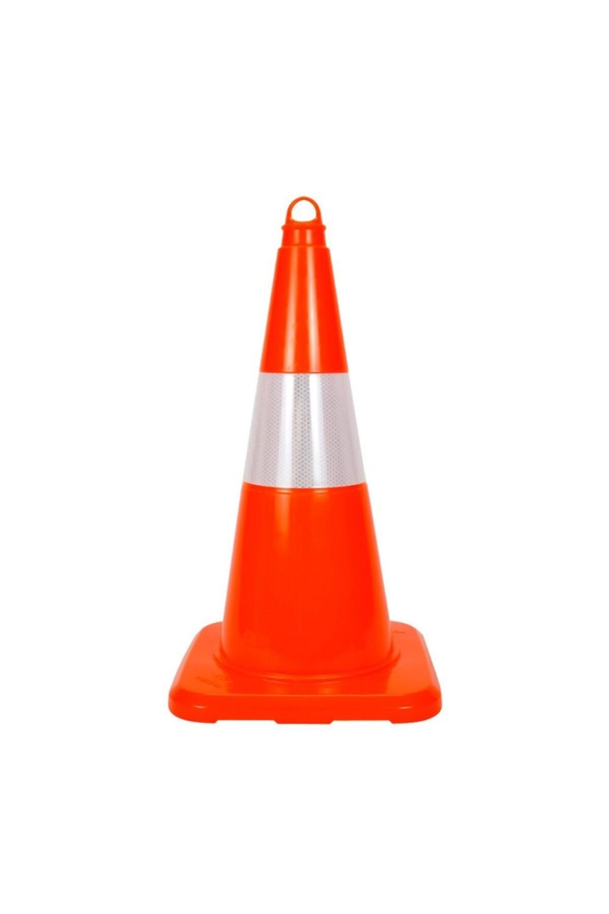 İleri Trafik Pvc Trafik Konisi 50 cm Reflektifli Trafik Dubası
