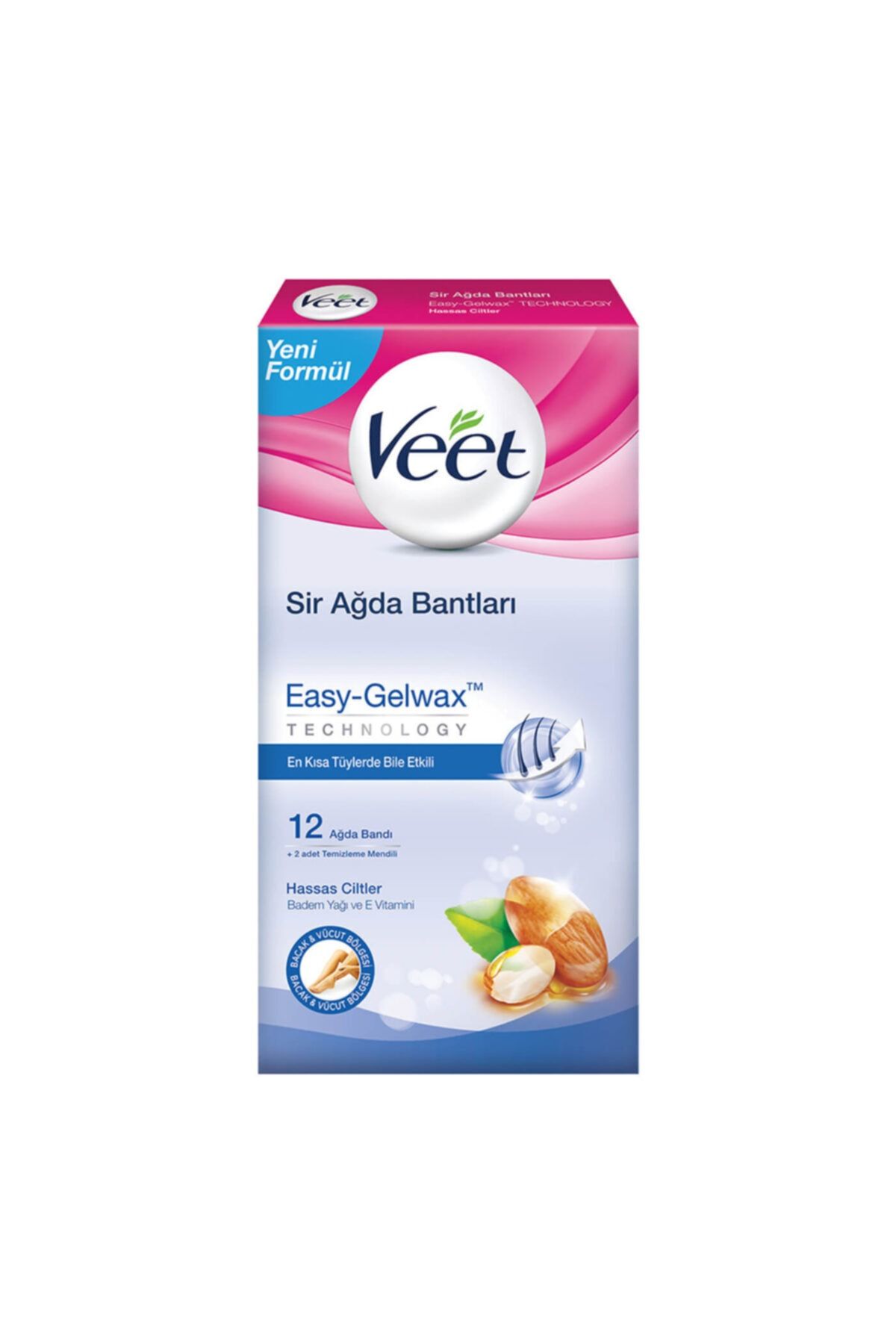 Veet Easystrip Kullanıma Hazır Sir Ağda Bantları 12 Adet