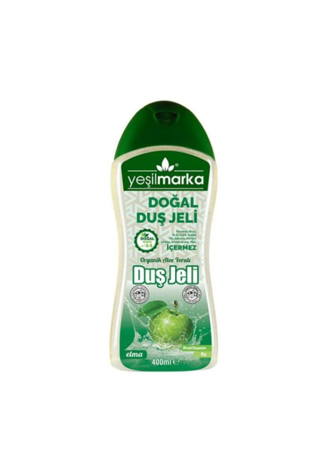 YEŞİL Marka Doğal Duş Jeli 400 Ml - Elma