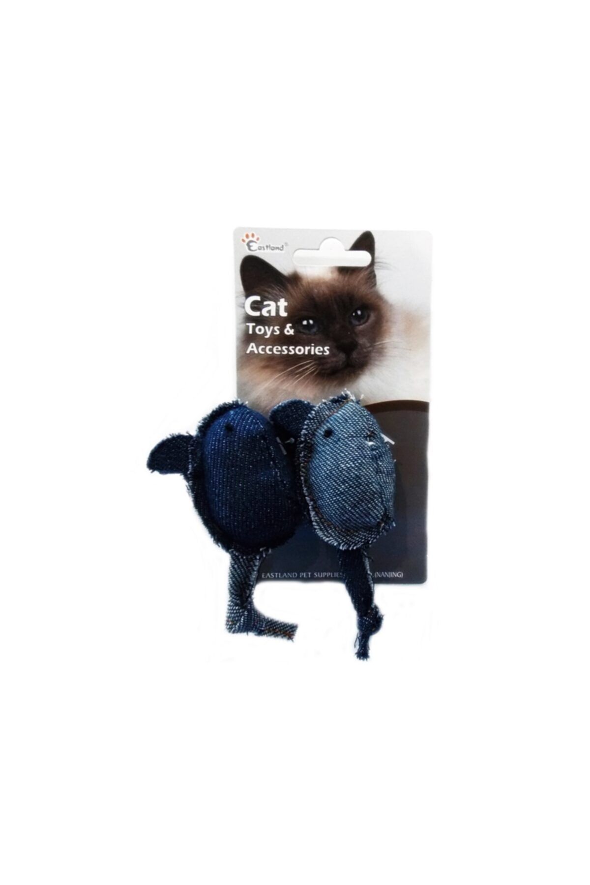 Eastland Kedi Otlu Peluş Fare 2 Li 10,5 Cm