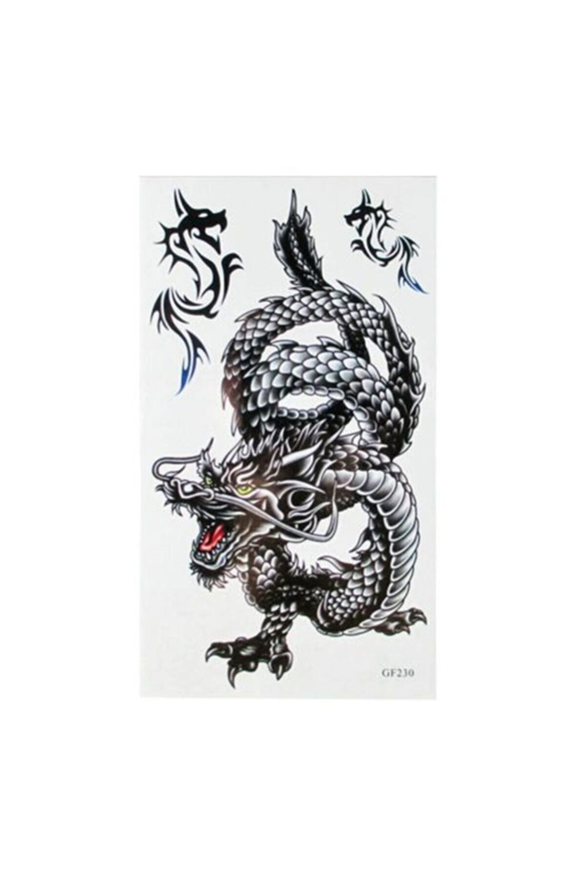 Çılgıntrend Ejderha Geçici Dövme