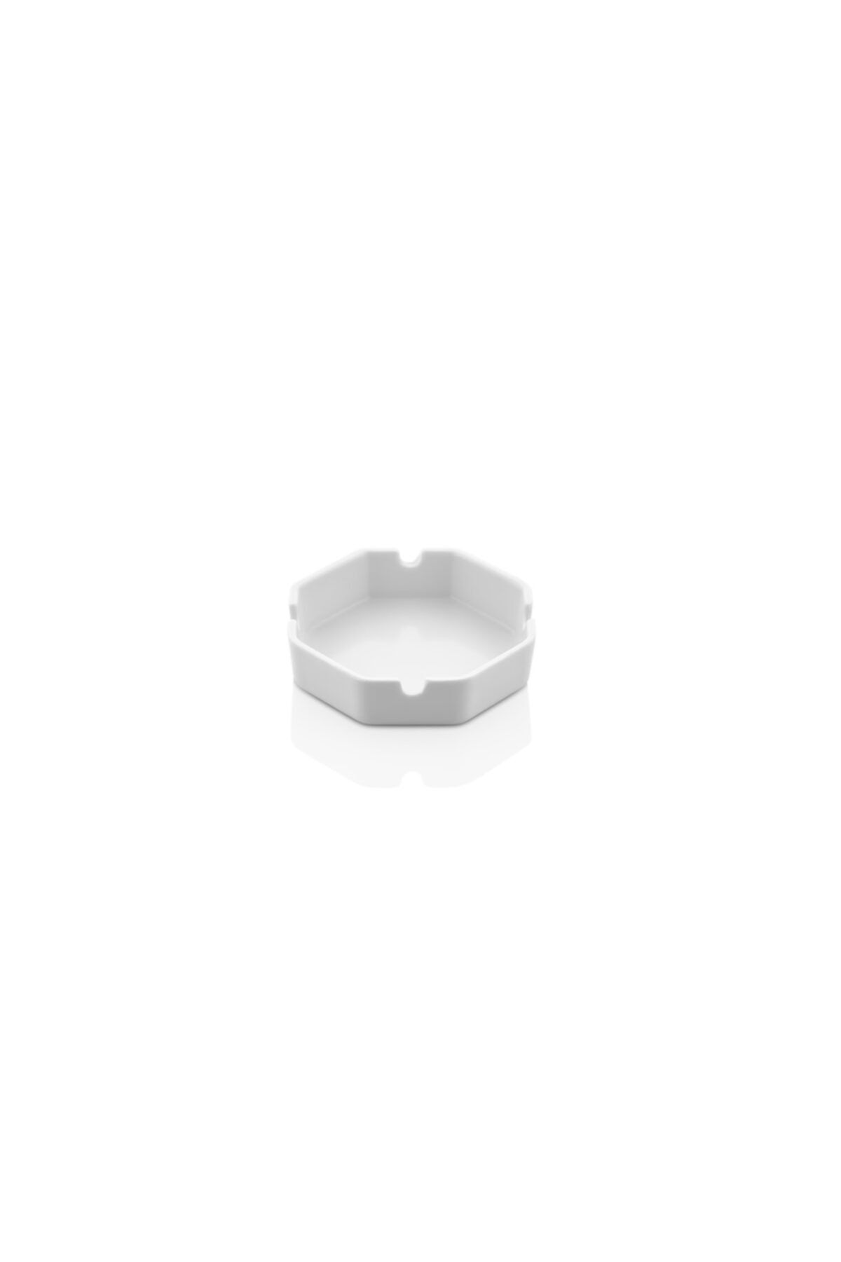 MorzaHome Melamin X6 Adet Küllük Beyaz 10cm (çap:10.4cm Yuk:2.7cm 73gr)