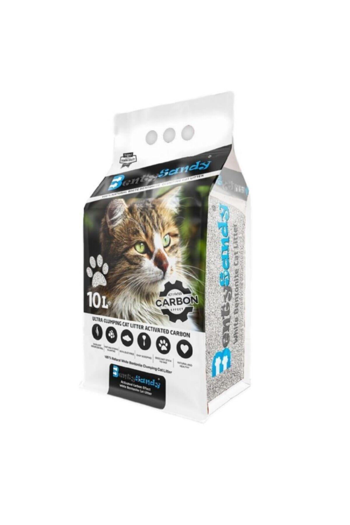 BentySandy Benty Sandy Ince Aktif Karbonlu Kedi Kumu 10 lt