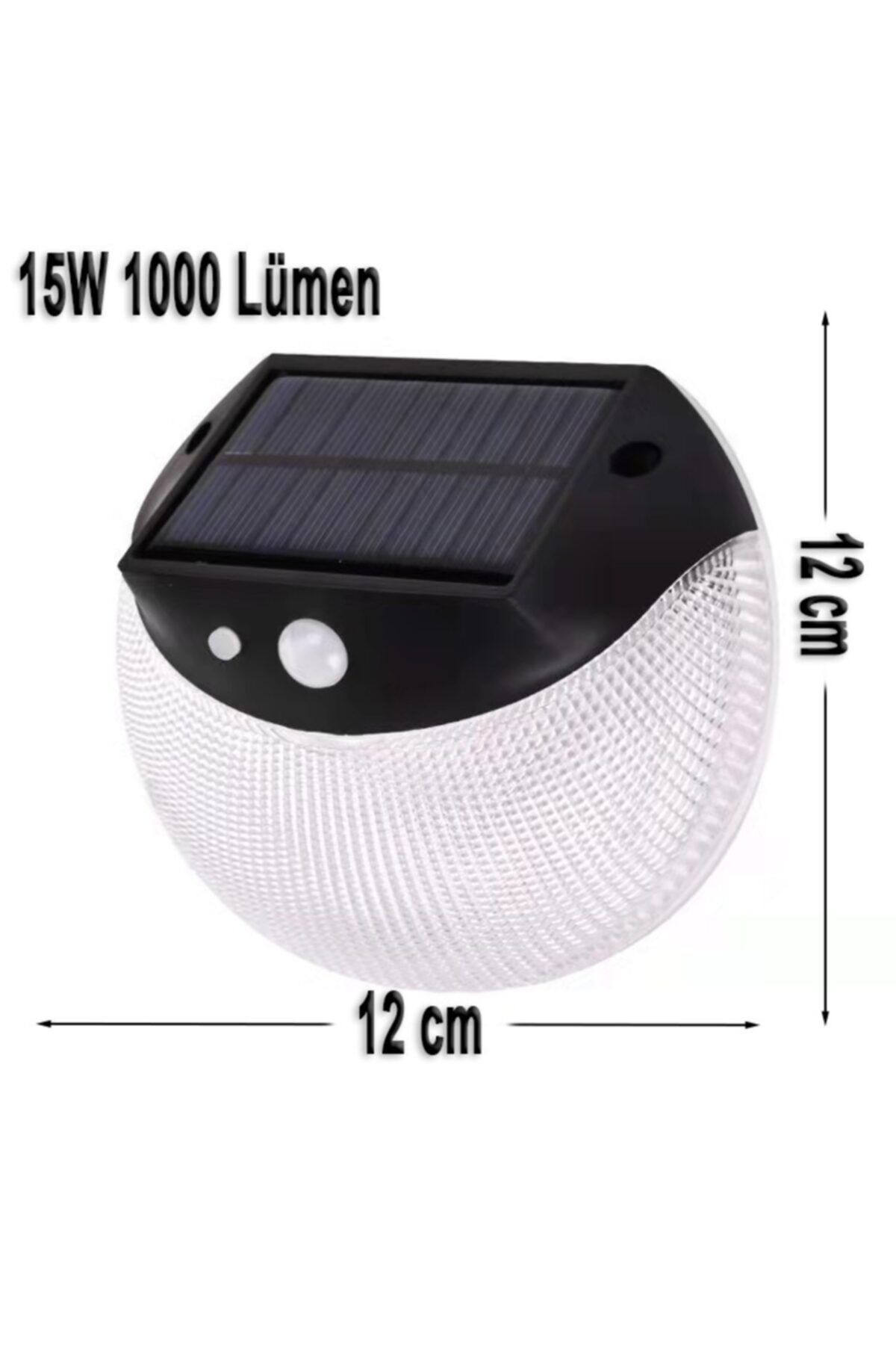 SpySoft Solar Güneş Enerjili Bahçe Lambası 15w Dekoratif Su Geçirmez Bahçe Aplik Bahçe Aydınlatma.